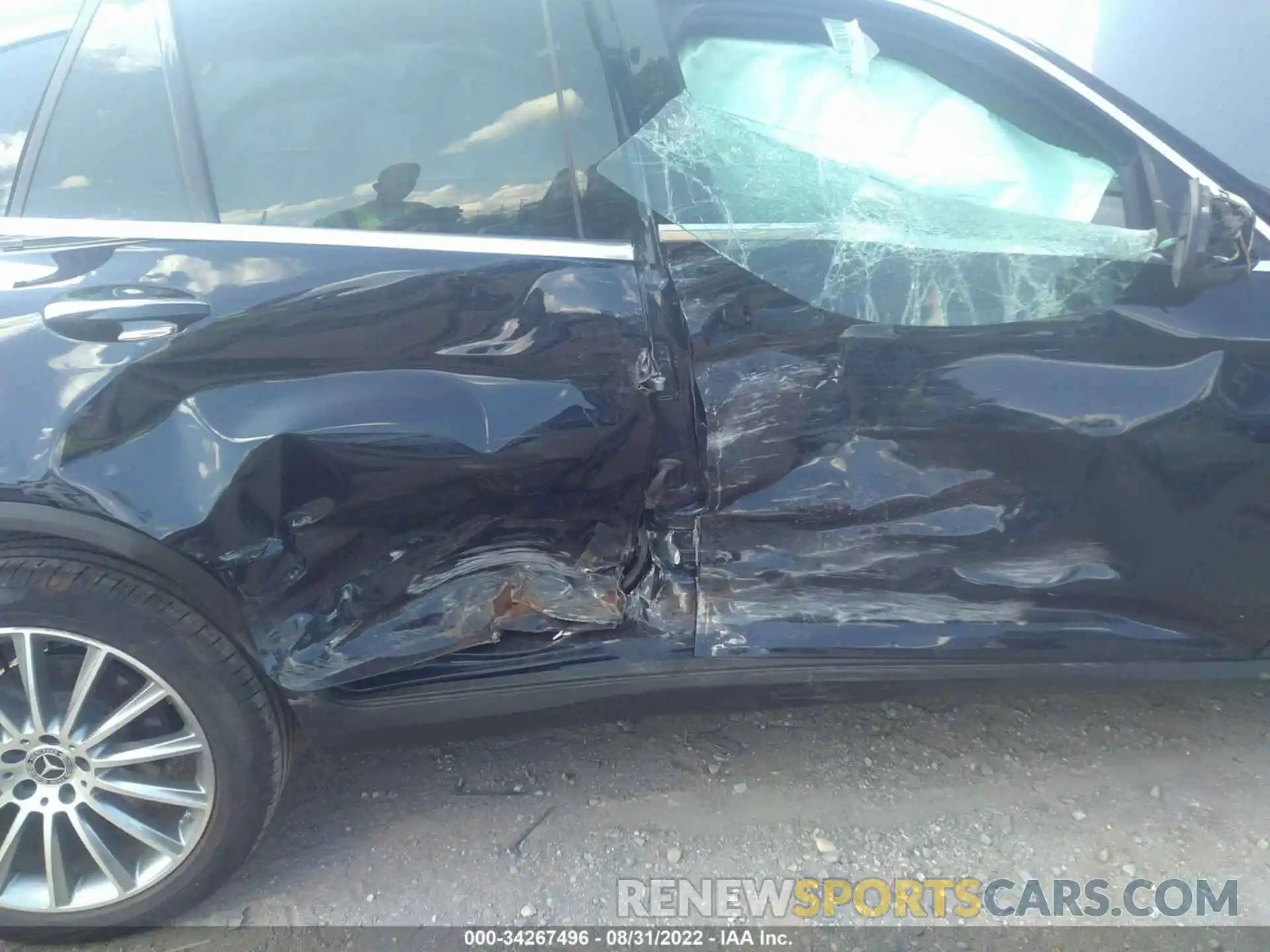 6 Photograph of a damaged car W1N0G8EB5MF983693 MERCEDES-BENZ GLC 2021