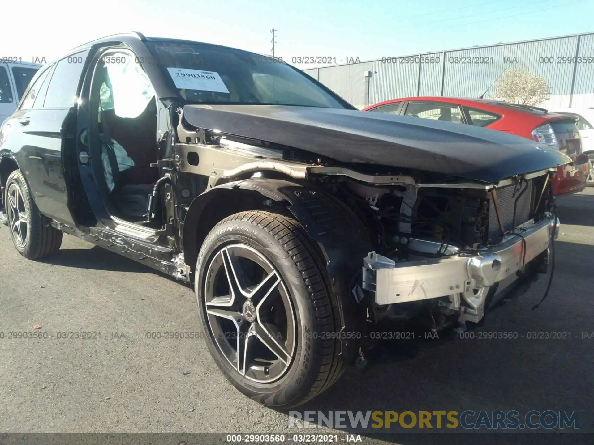 6 Photograph of a damaged car W1N0G8EB6MF888124 MERCEDES-BENZ GLC 2021