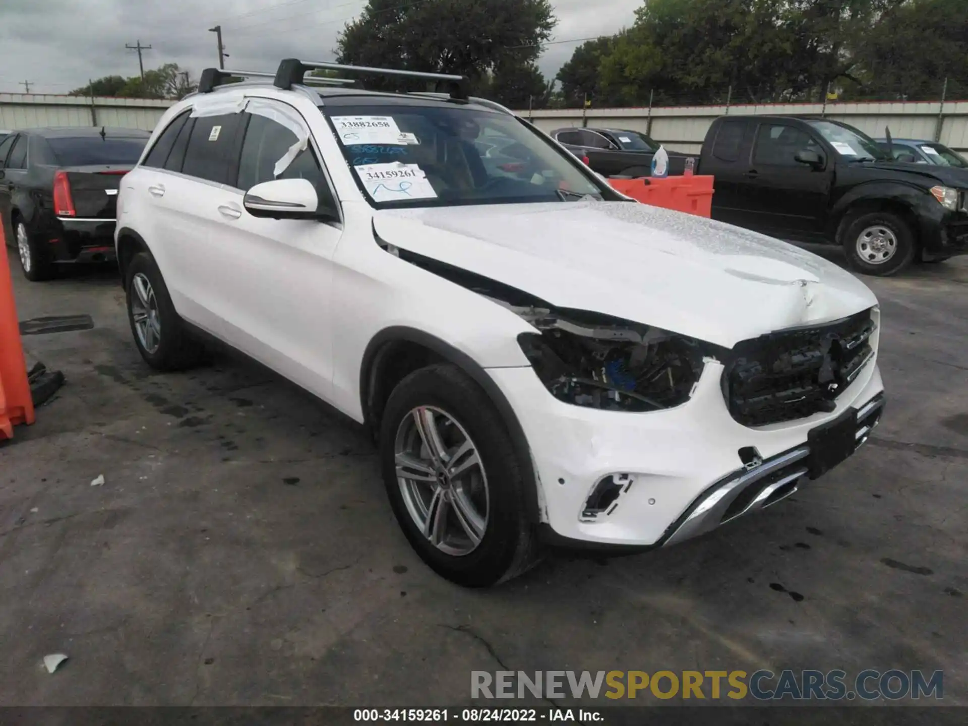 1 Фотография поврежденного автомобиля W1N0G8EB6MF958592 MERCEDES-BENZ GLC 2021