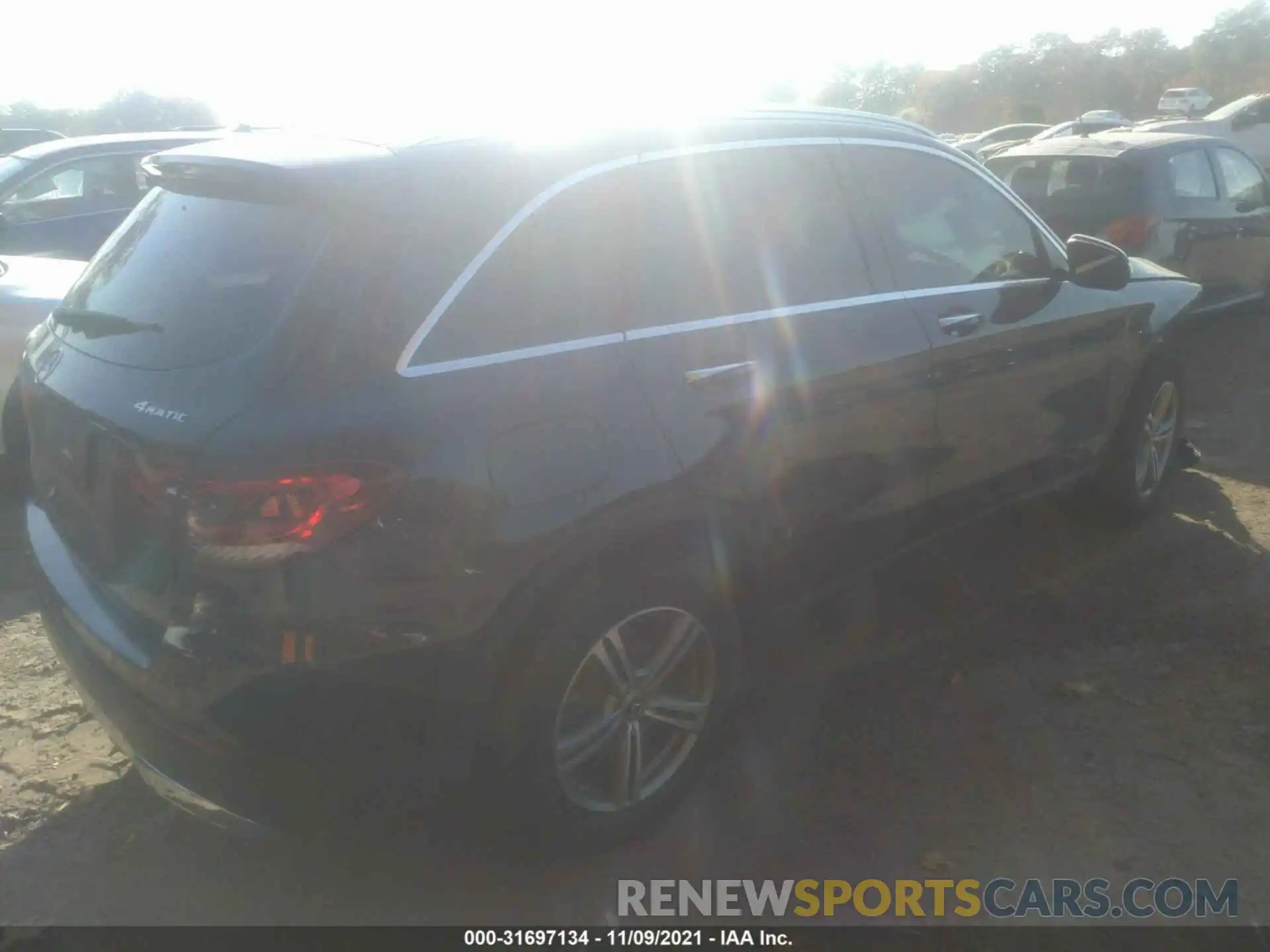 4 Photograph of a damaged car W1N0G8EB6MF962688 MERCEDES-BENZ GLC 2021