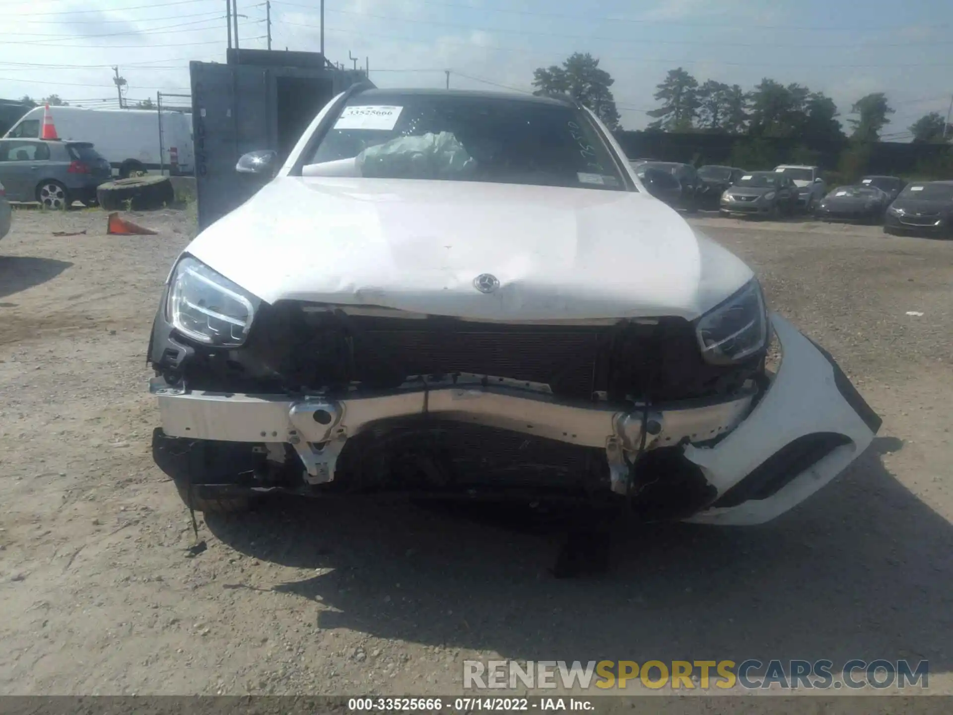 6 Photograph of a damaged car W1N0G8EB6MV275510 MERCEDES-BENZ GLC 2021