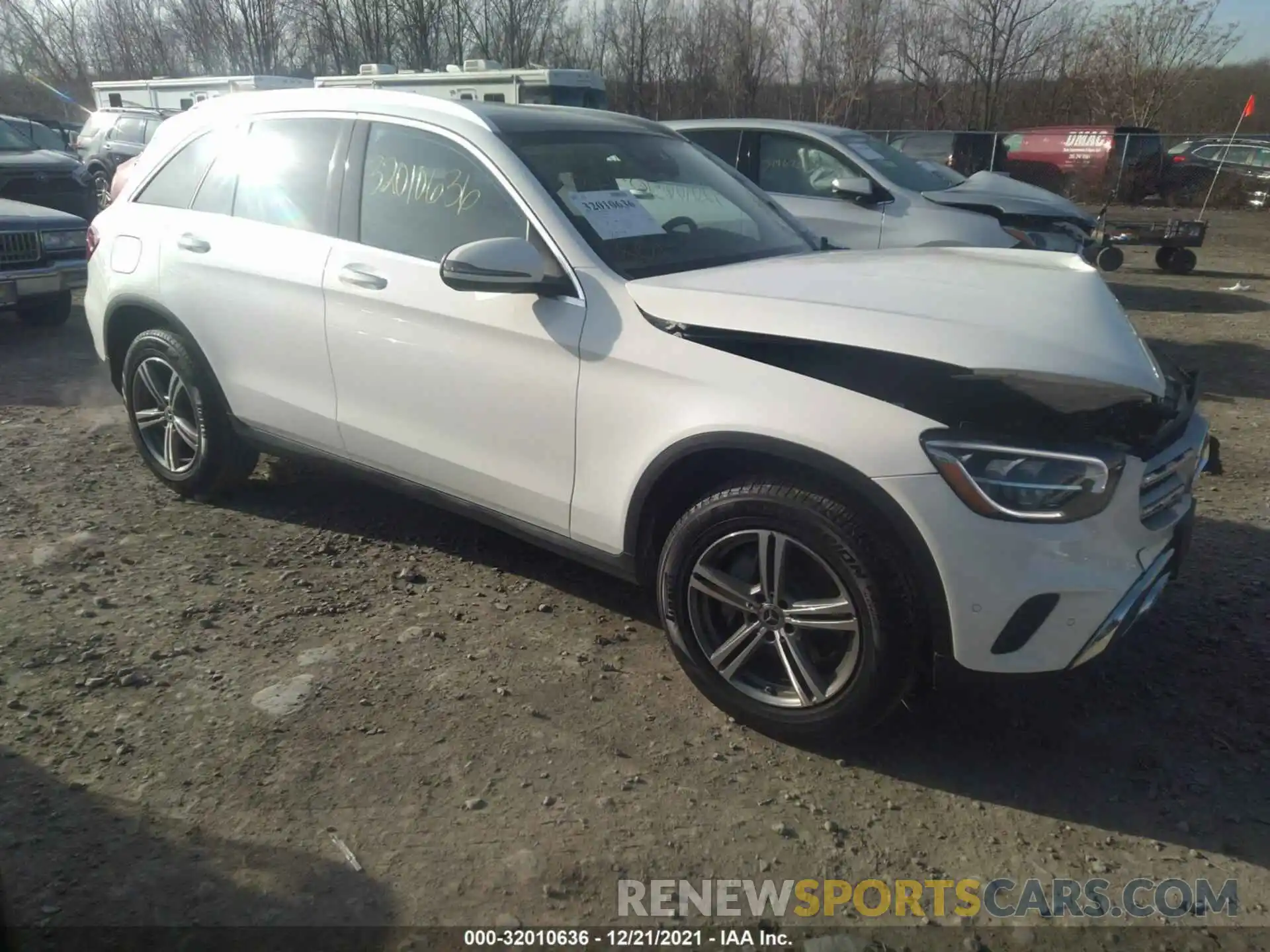 1 Photograph of a damaged car W1N0G8EB6MV285308 MERCEDES-BENZ GLC 2021