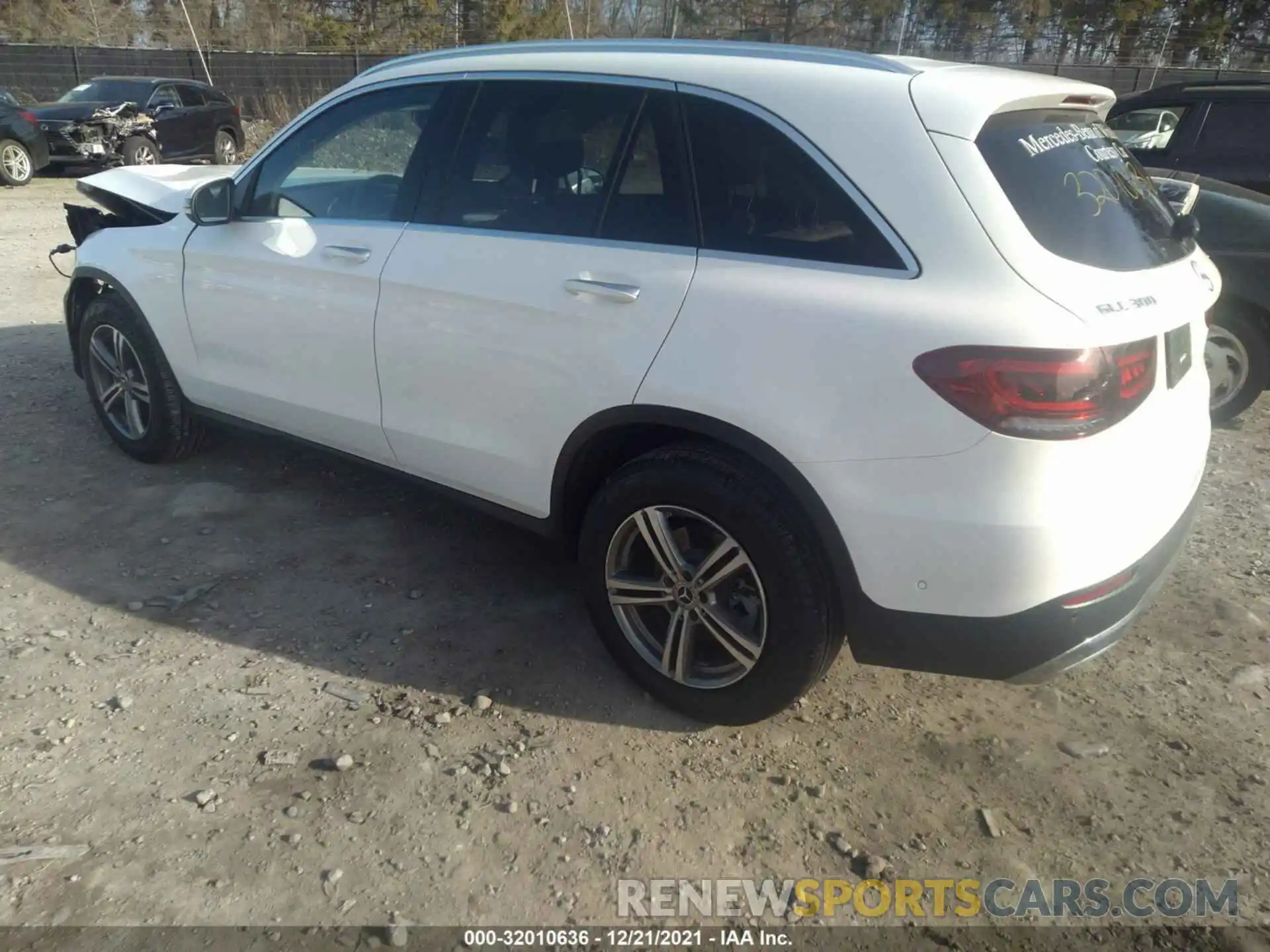 3 Photograph of a damaged car W1N0G8EB6MV285308 MERCEDES-BENZ GLC 2021