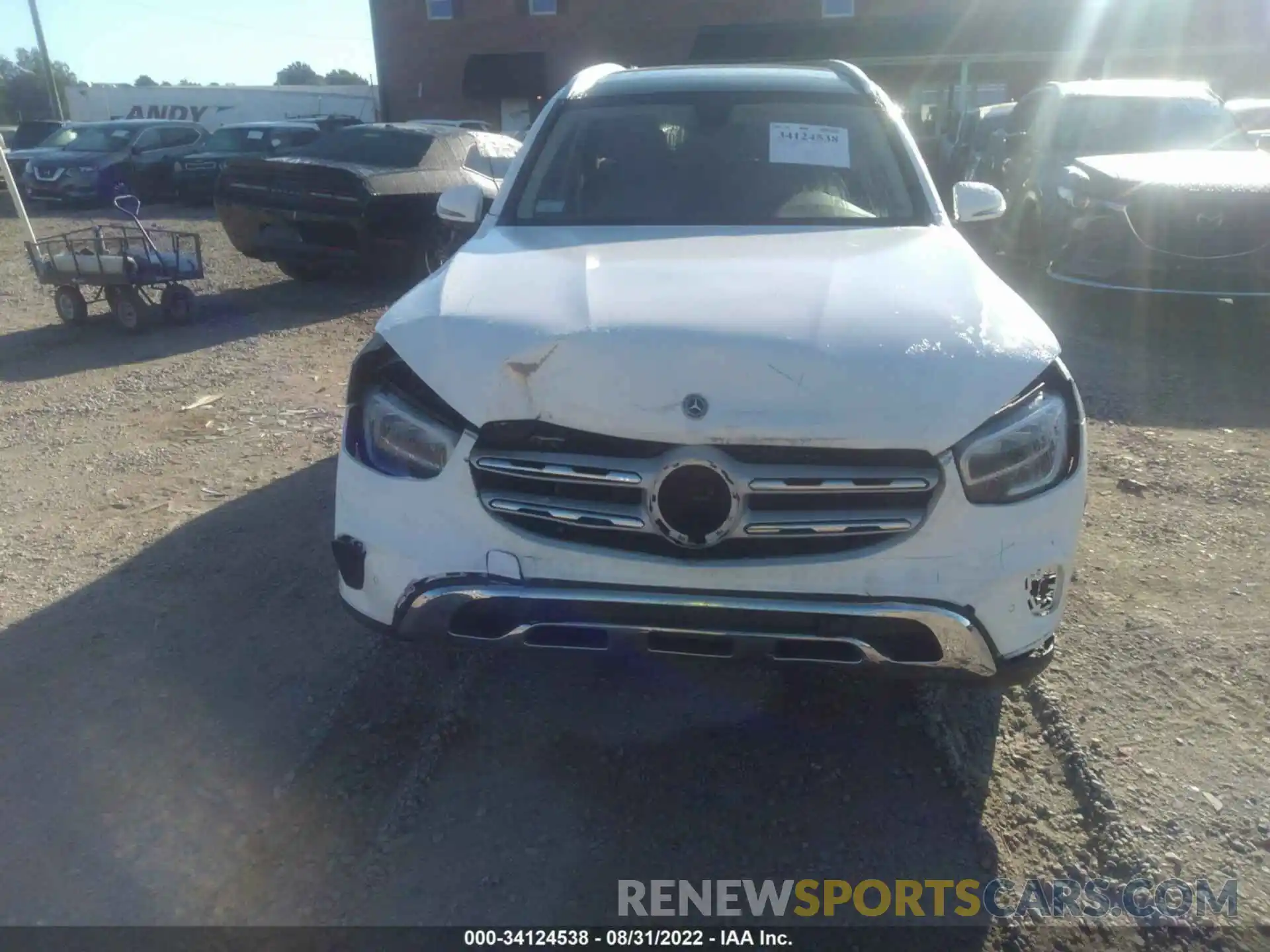 6 Photograph of a damaged car W1N0G8EB7MF918621 MERCEDES-BENZ GLC 2021