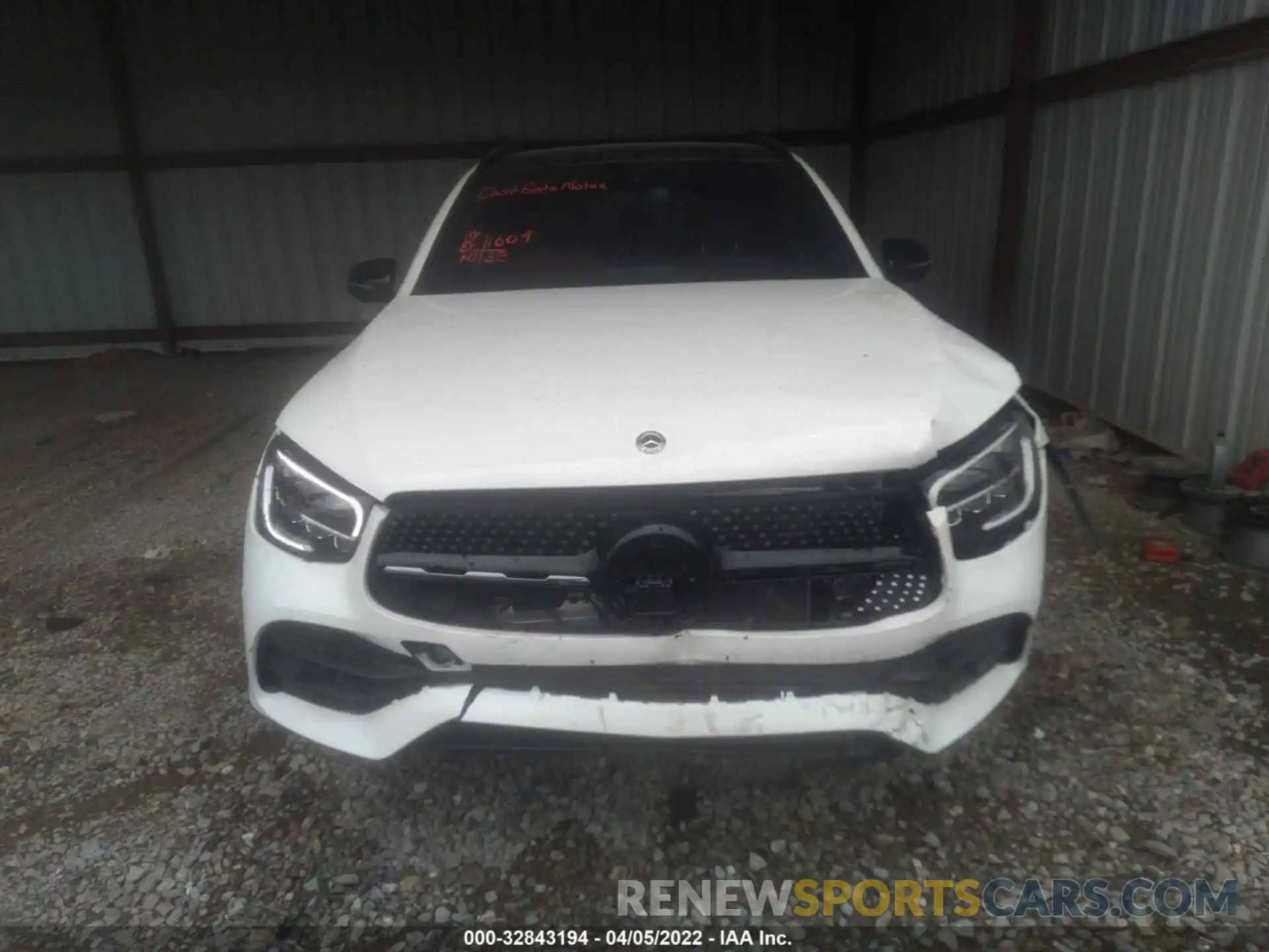 6 Фотография поврежденного автомобиля W1N0G8EB7MF992105 MERCEDES-BENZ GLC 2021