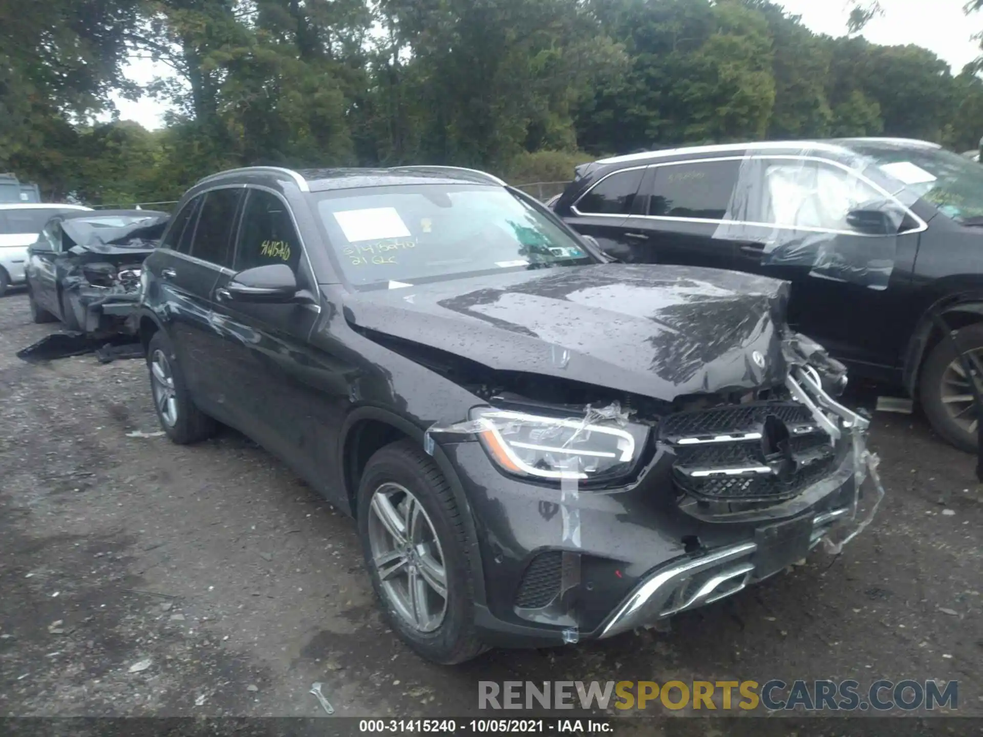 1 Photograph of a damaged car W1N0G8EB7MV273085 MERCEDES-BENZ GLC 2021