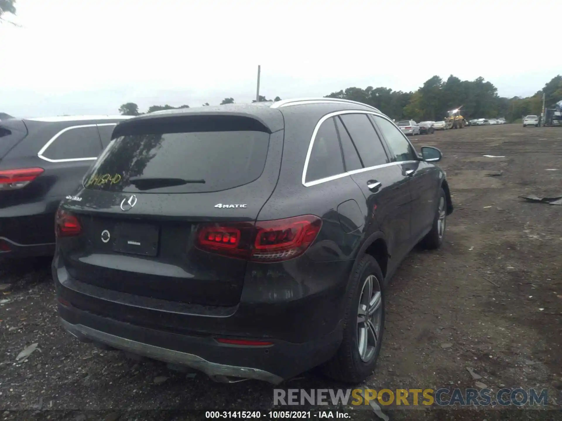 4 Фотография поврежденного автомобиля W1N0G8EB7MV273085 MERCEDES-BENZ GLC 2021