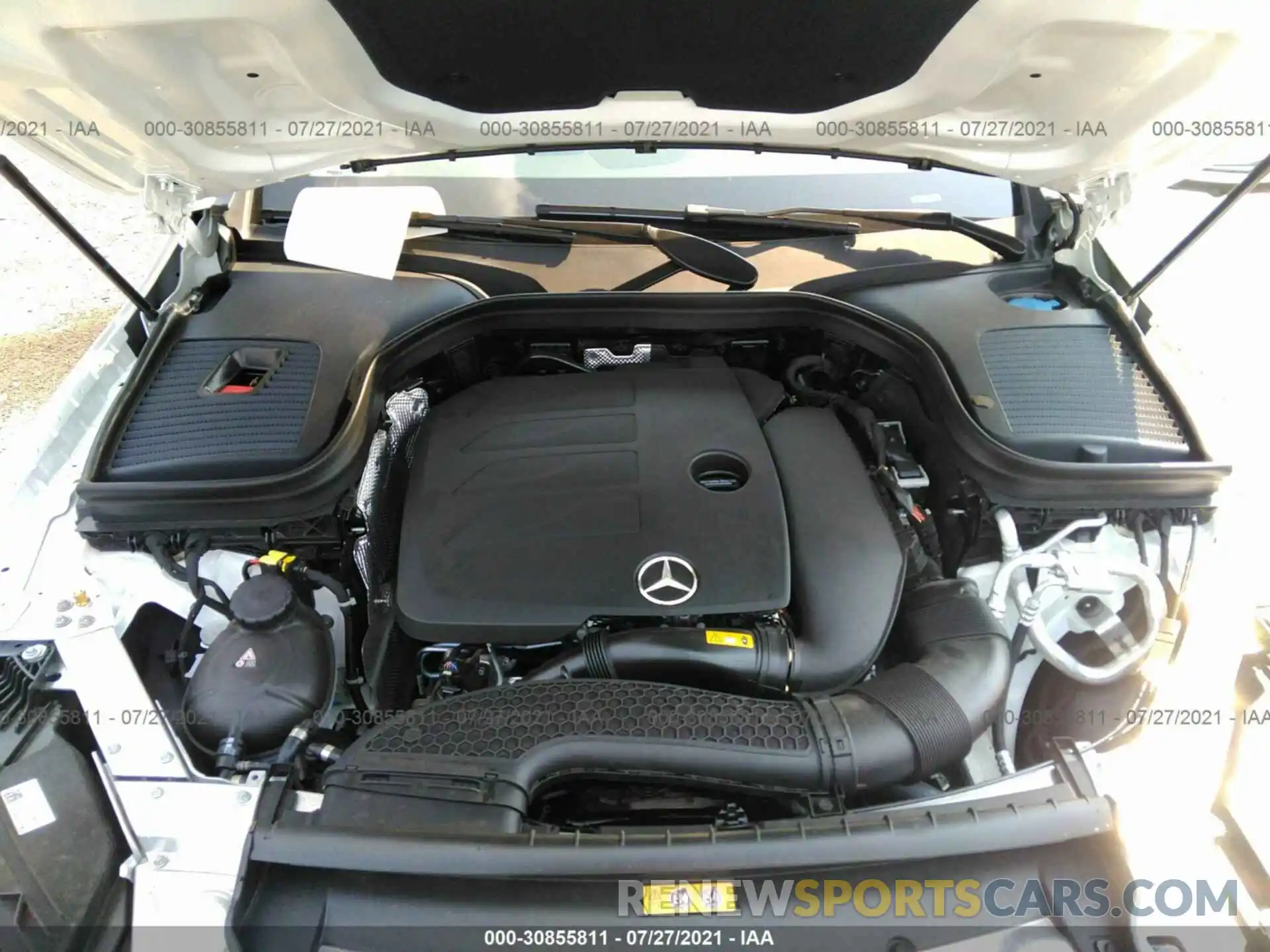 10 Фотография поврежденного автомобиля W1N0G8EB7MV293658 MERCEDES-BENZ GLC 2021