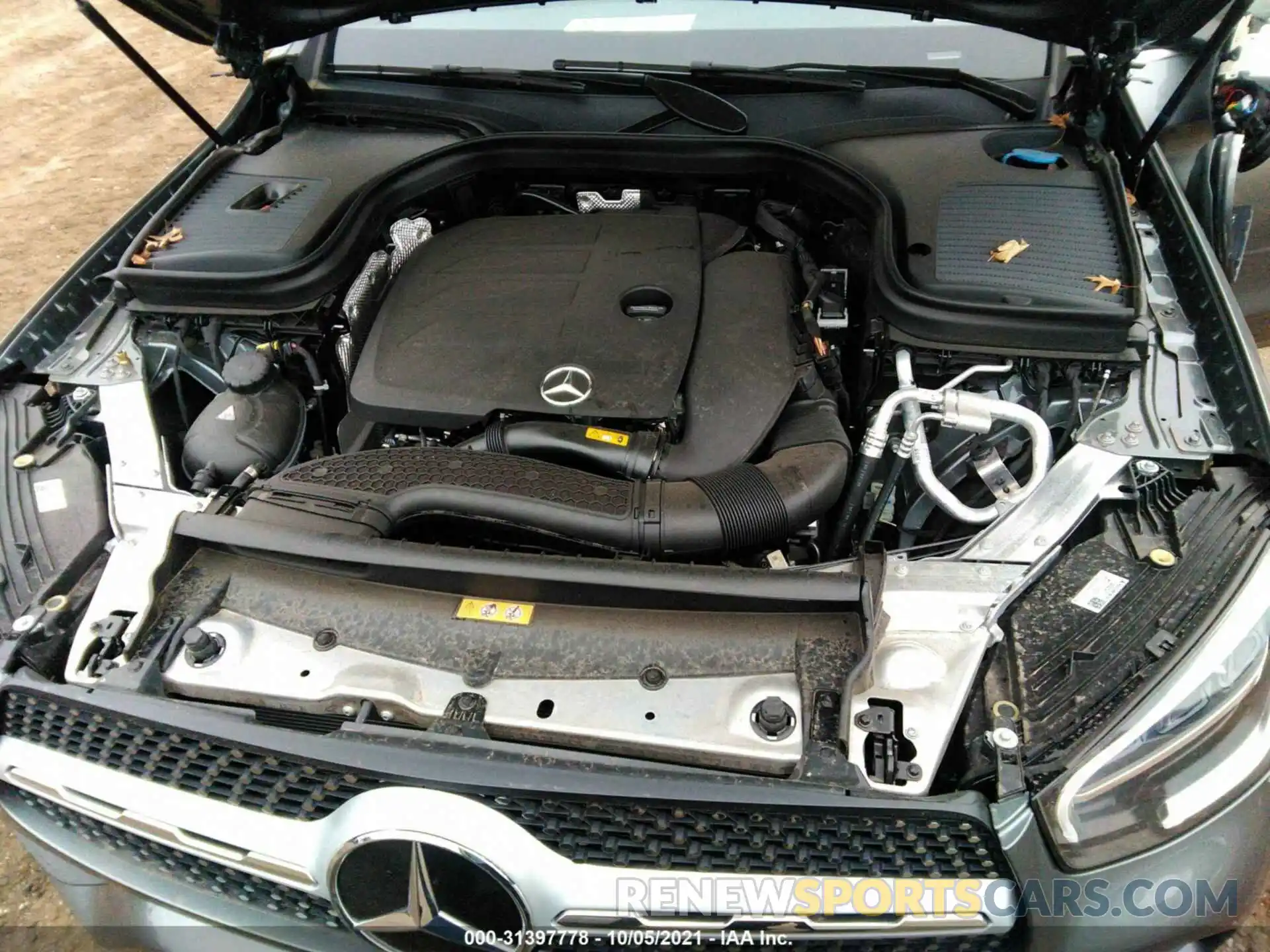 10 Фотография поврежденного автомобиля W1N0G8EB7MV301984 MERCEDES-BENZ GLC 2021