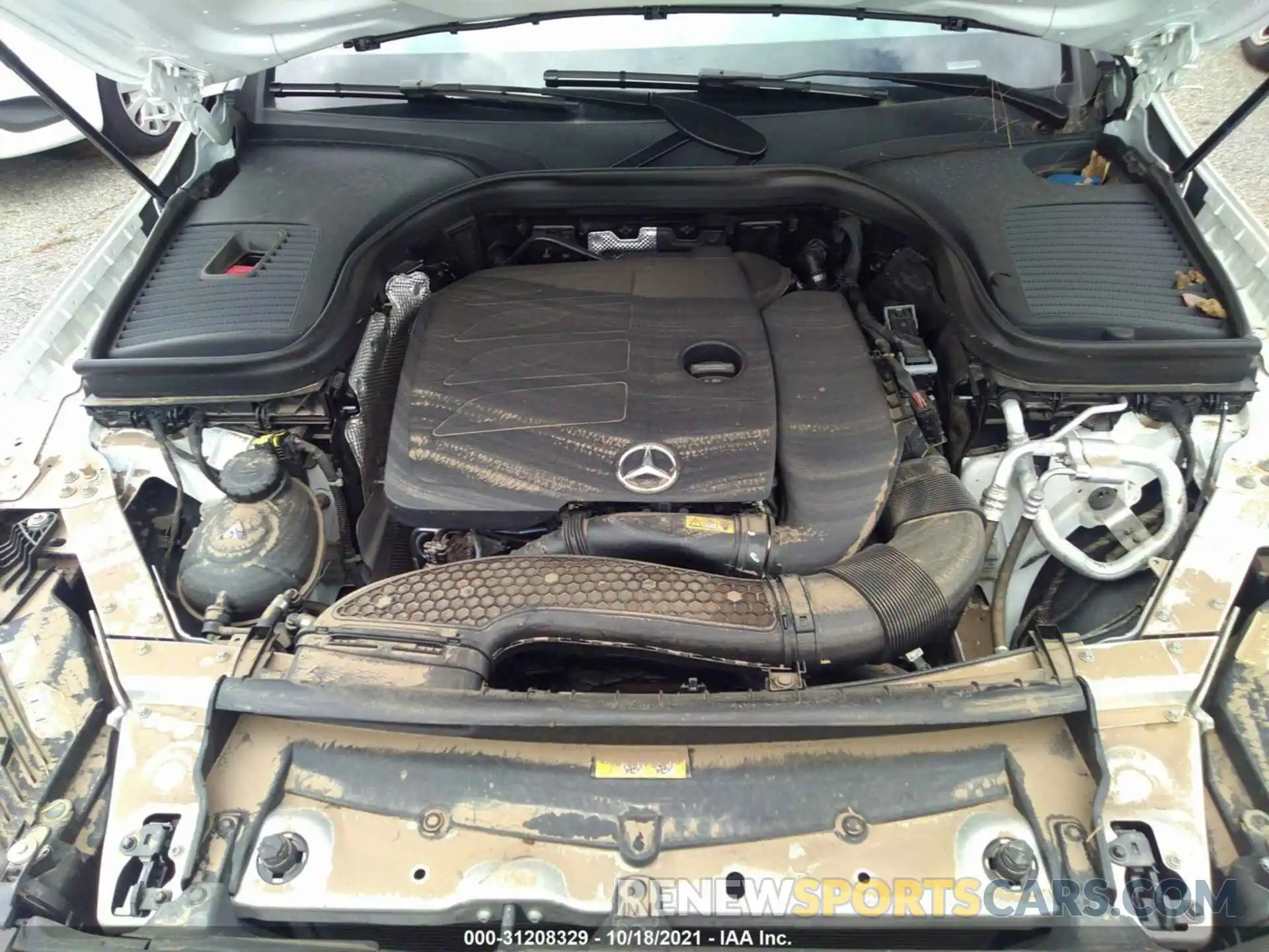 10 Фотография поврежденного автомобиля W1N0G8EB8MF884642 MERCEDES-BENZ GLC 2021