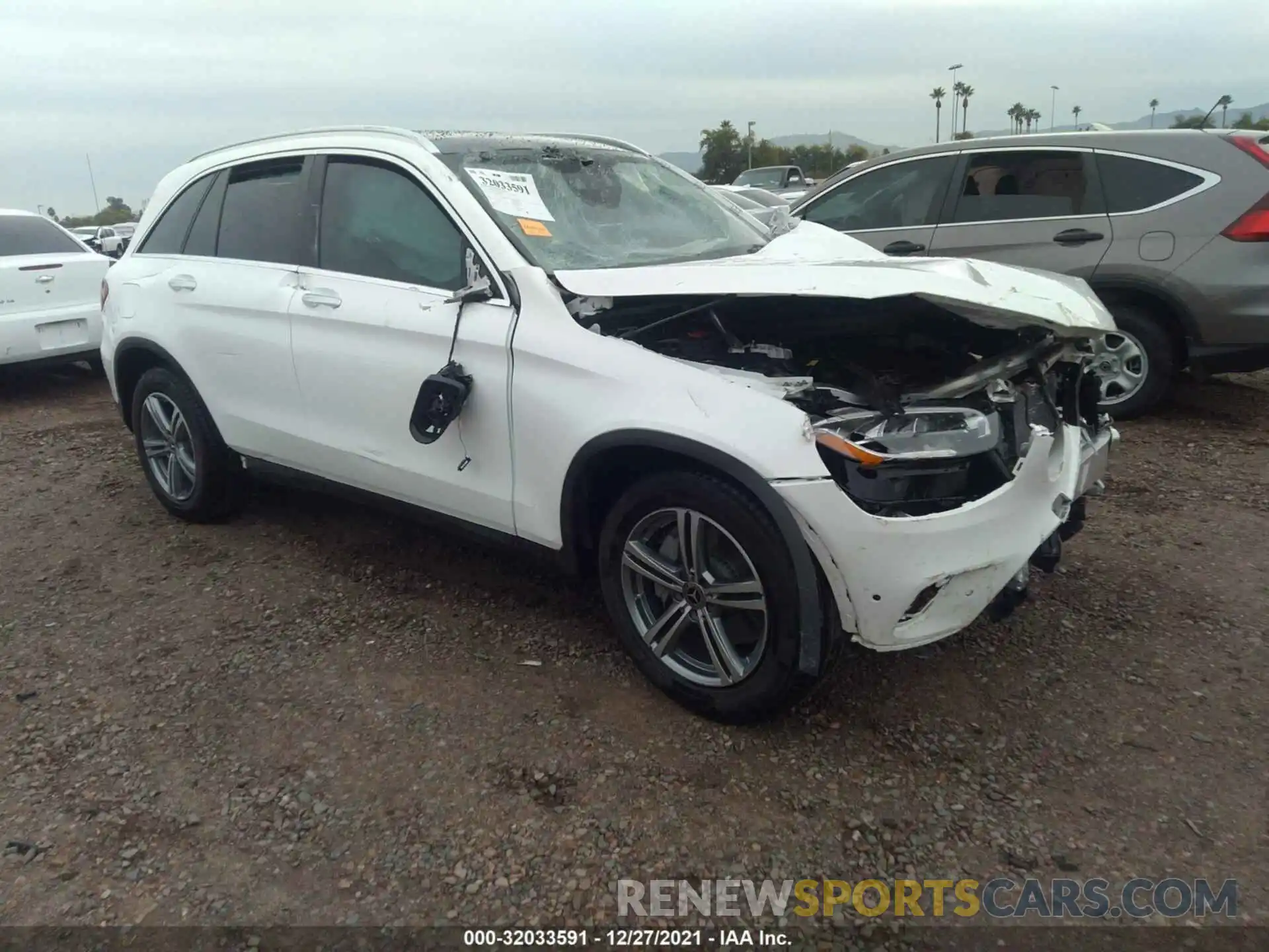 1 Photograph of a damaged car W1N0G8EB9MV289322 MERCEDES-BENZ GLC 2021