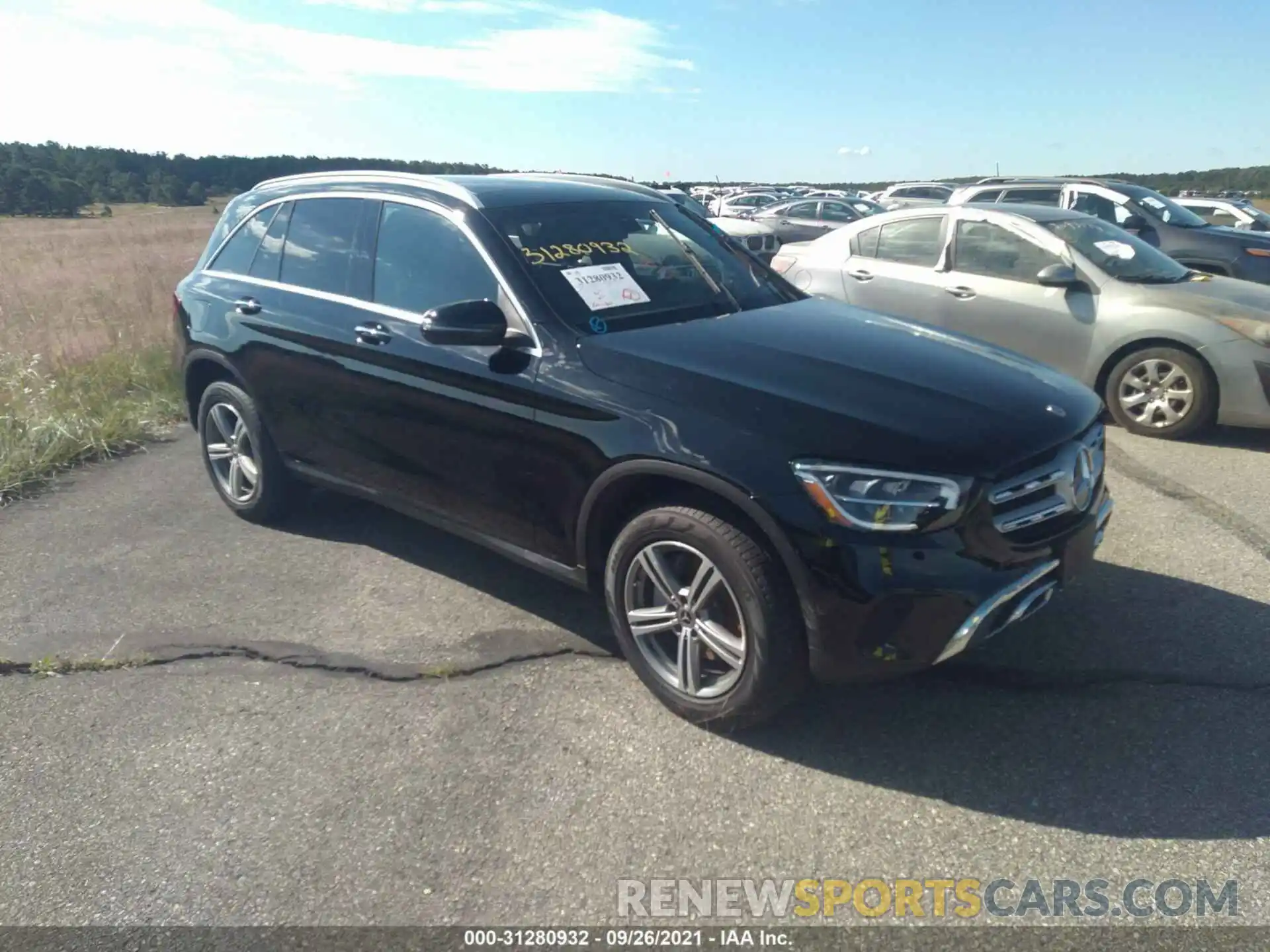 1 Photograph of a damaged car W1N0G8EB9MV296688 MERCEDES-BENZ GLC 2021