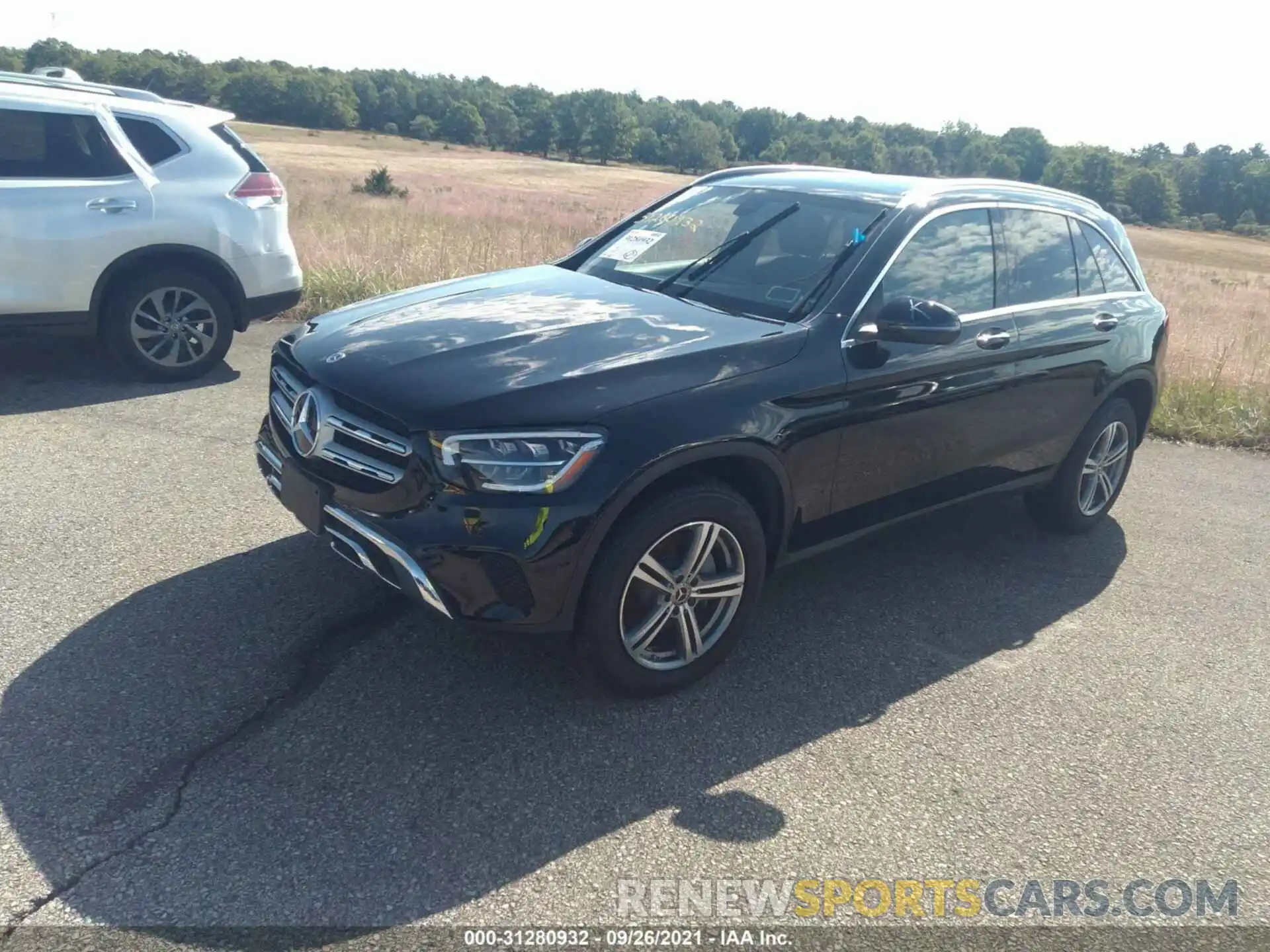 2 Photograph of a damaged car W1N0G8EB9MV296688 MERCEDES-BENZ GLC 2021