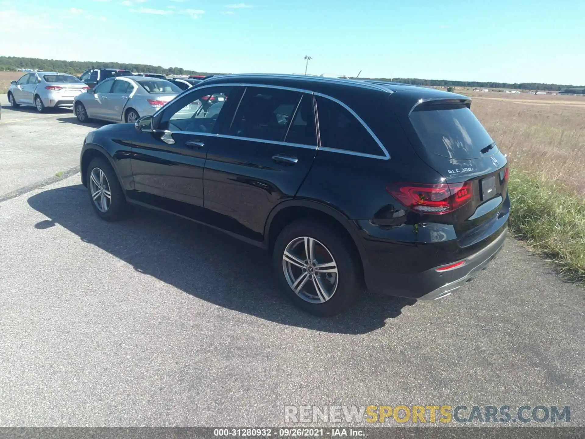 3 Photograph of a damaged car W1N0G8EB9MV296688 MERCEDES-BENZ GLC 2021