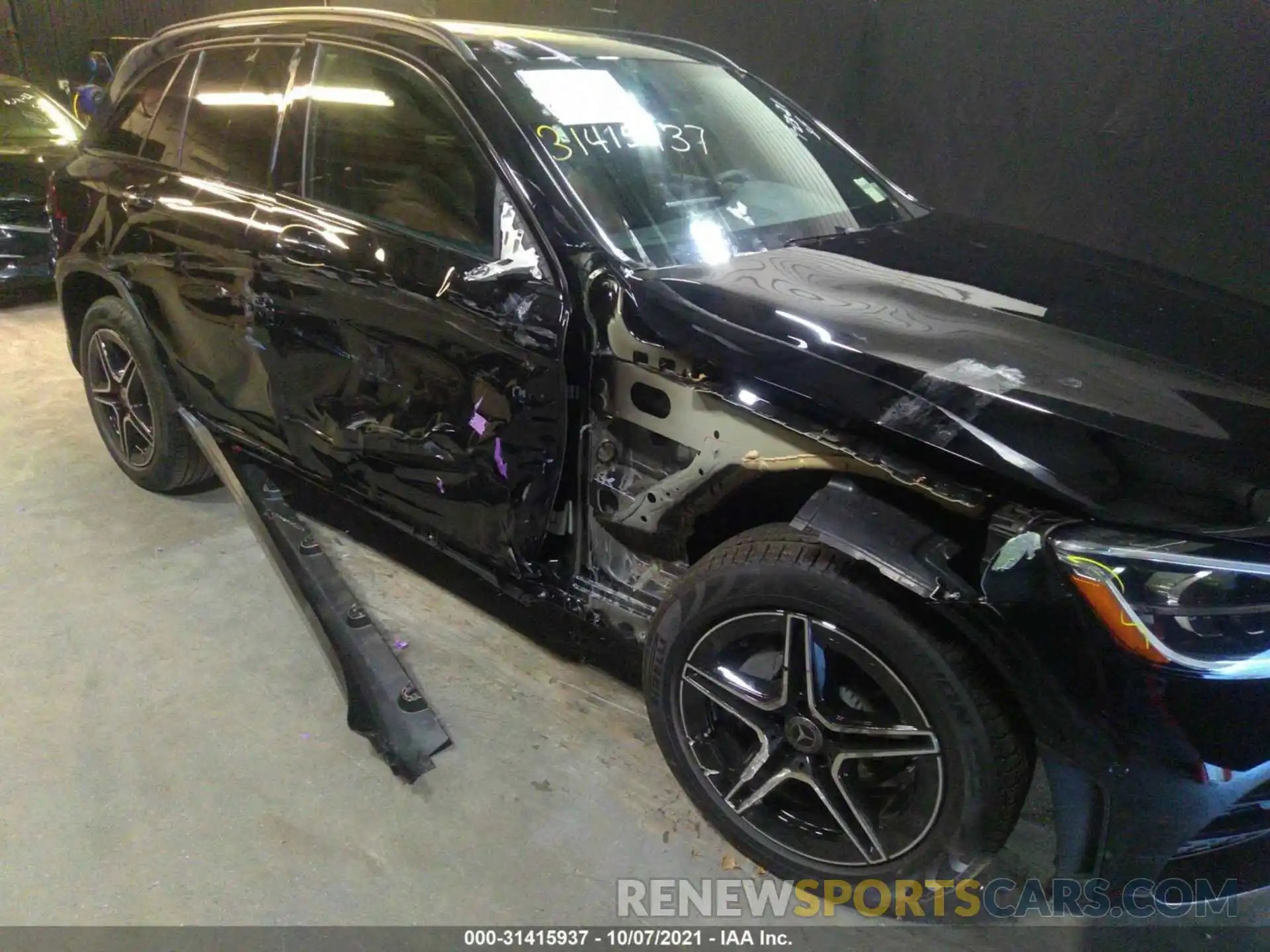 6 Photograph of a damaged car W1N0G8EB9MV307091 MERCEDES-BENZ GLC 2021