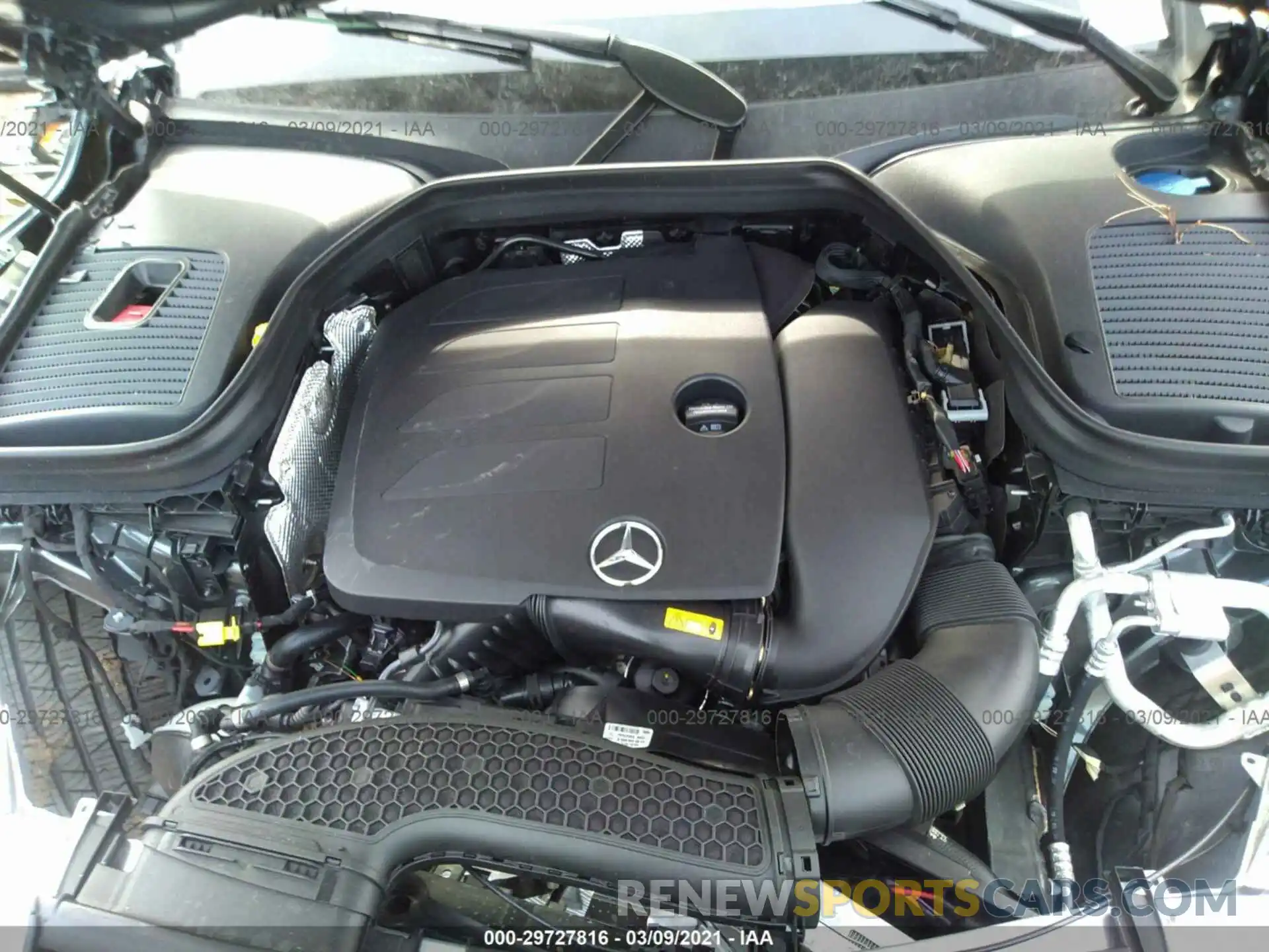 10 Фотография поврежденного автомобиля W1N0G8EBXMF888174 MERCEDES-BENZ GLC 2021