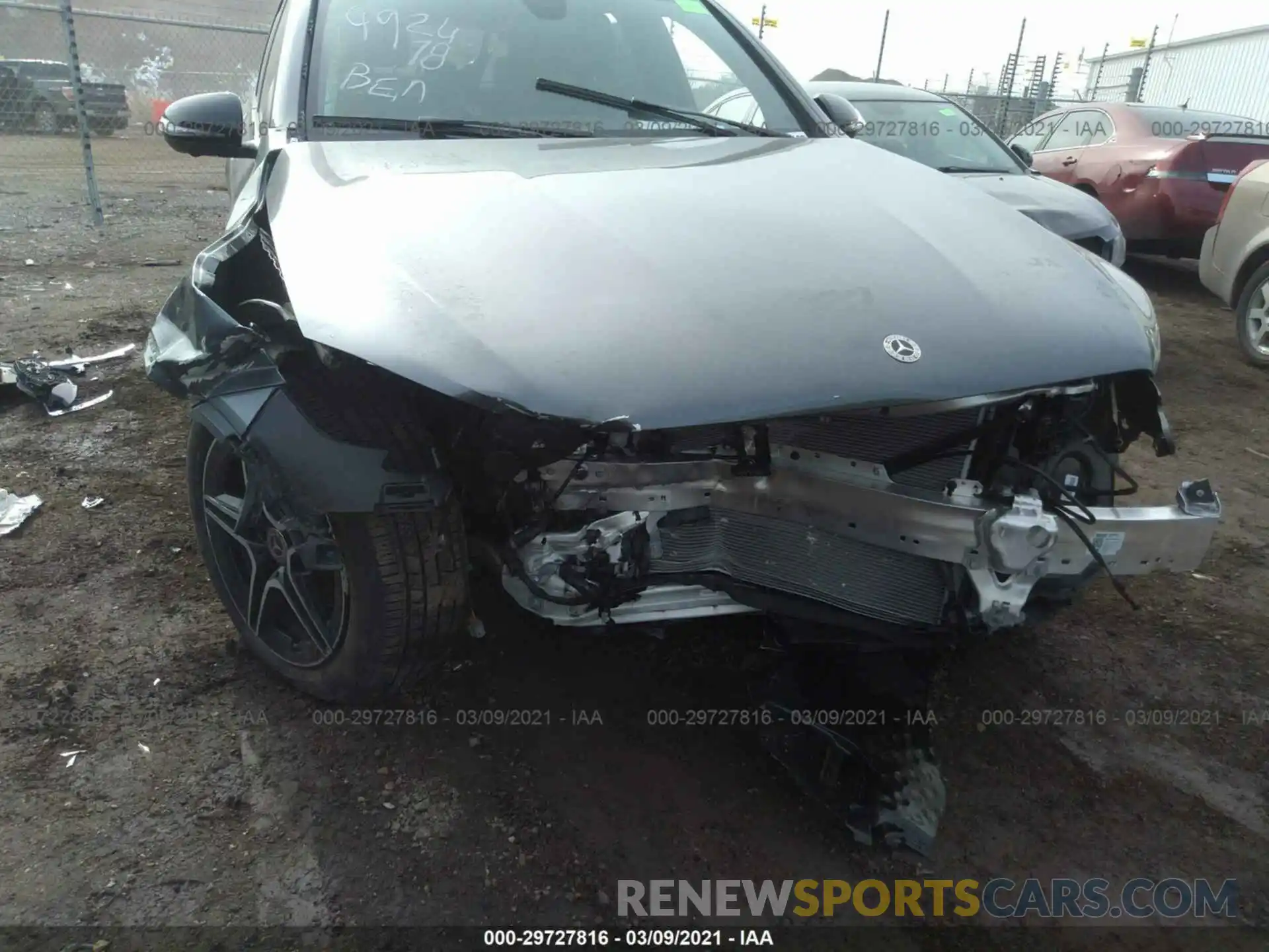 6 Фотография поврежденного автомобиля W1N0G8EBXMF888174 MERCEDES-BENZ GLC 2021