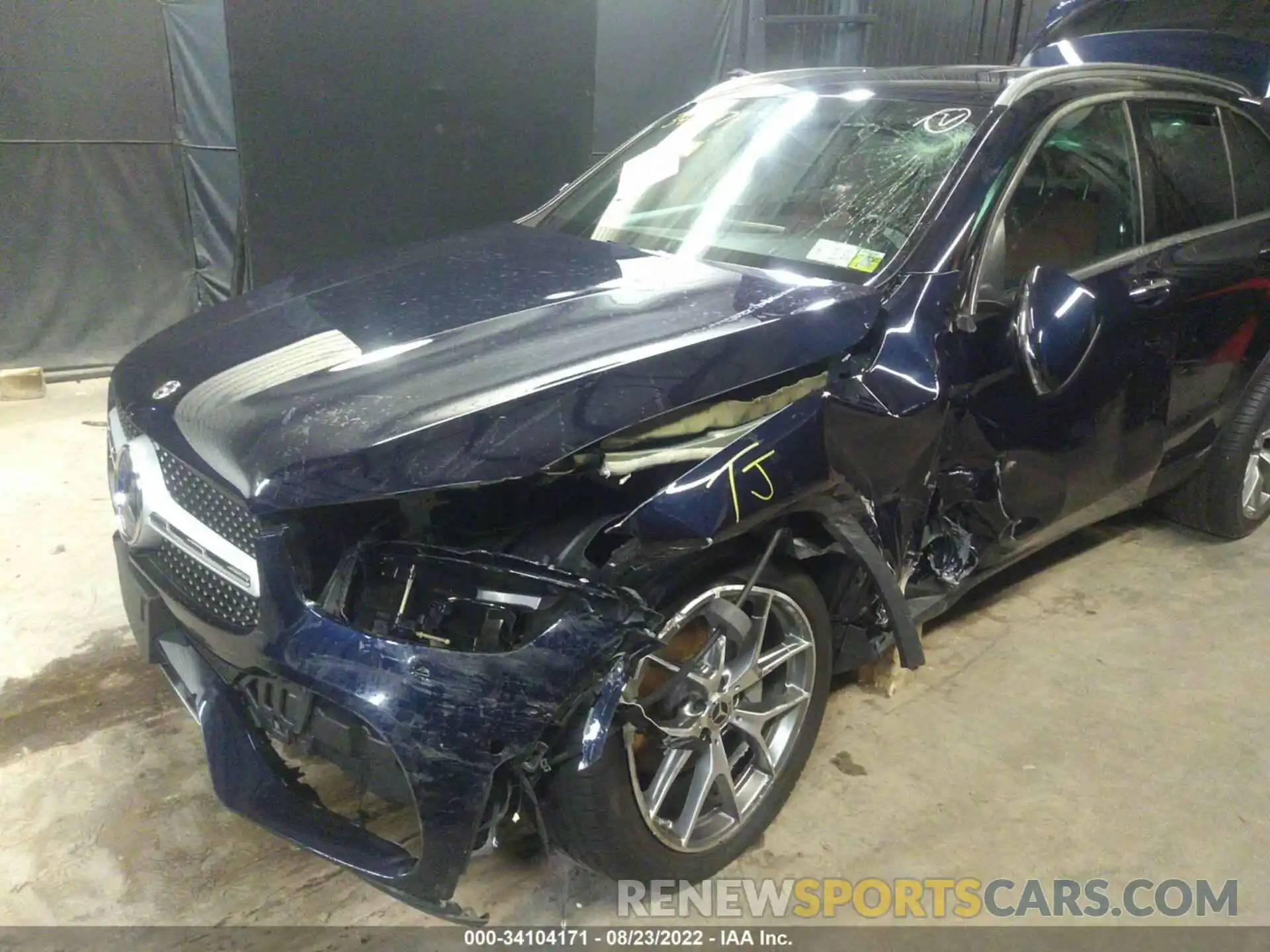 6 Photograph of a damaged car W1N0G8EBXMF945487 MERCEDES-BENZ GLC 2021