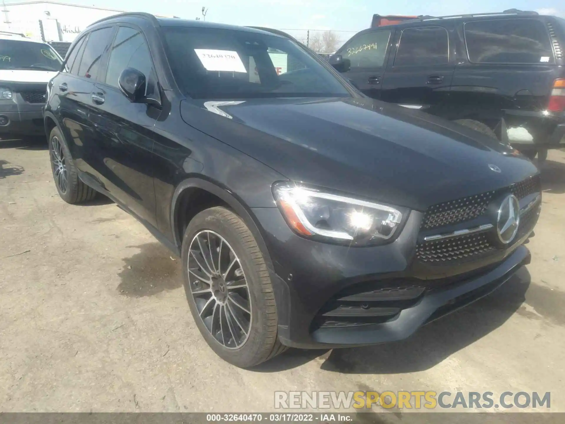 1 Photograph of a damaged car W1N0G8EBXMV275428 MERCEDES-BENZ GLC 2021