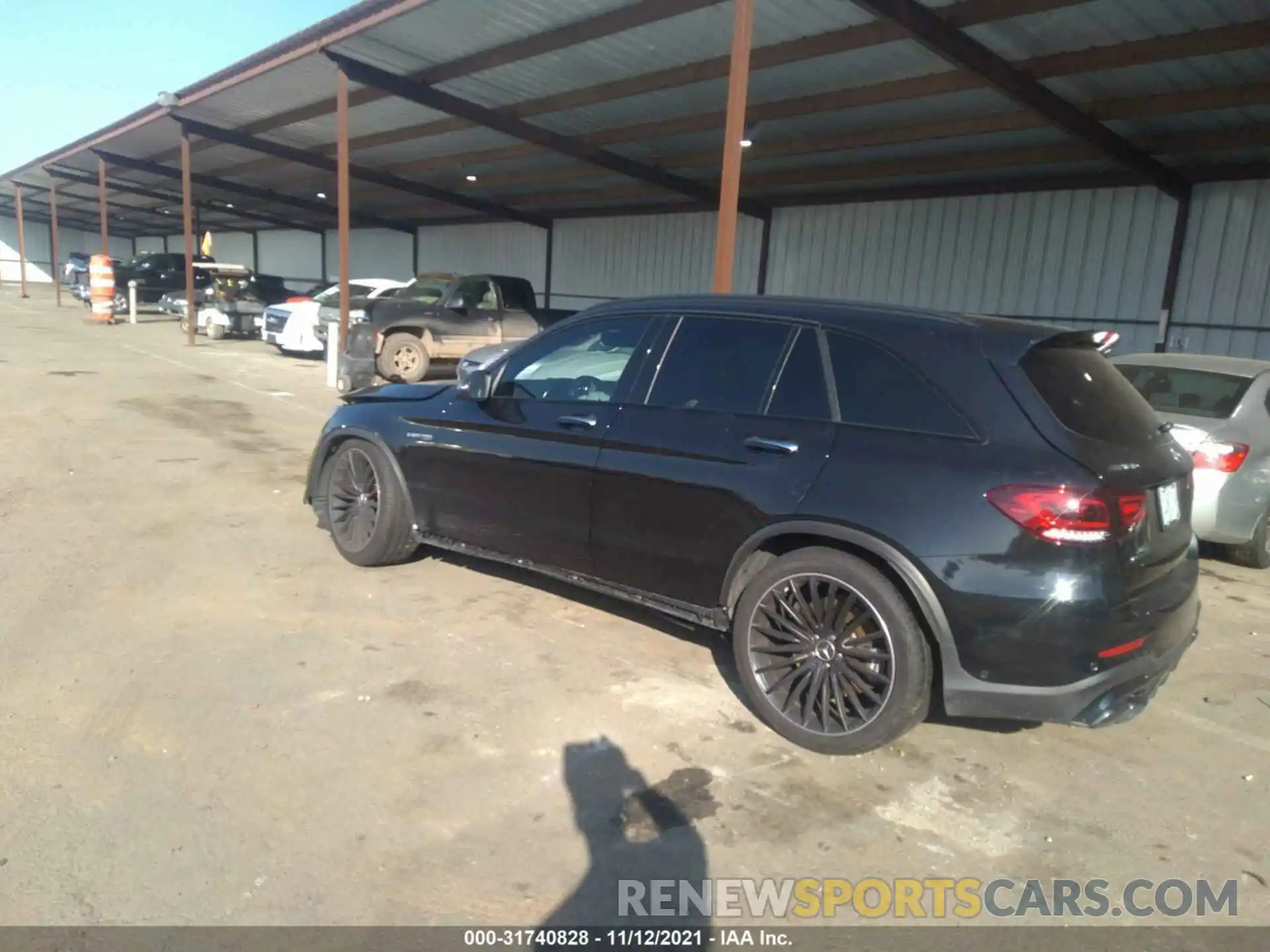 3 Фотография поврежденного автомобиля W1N0G8JB0MF892062 MERCEDES-BENZ GLC 2021