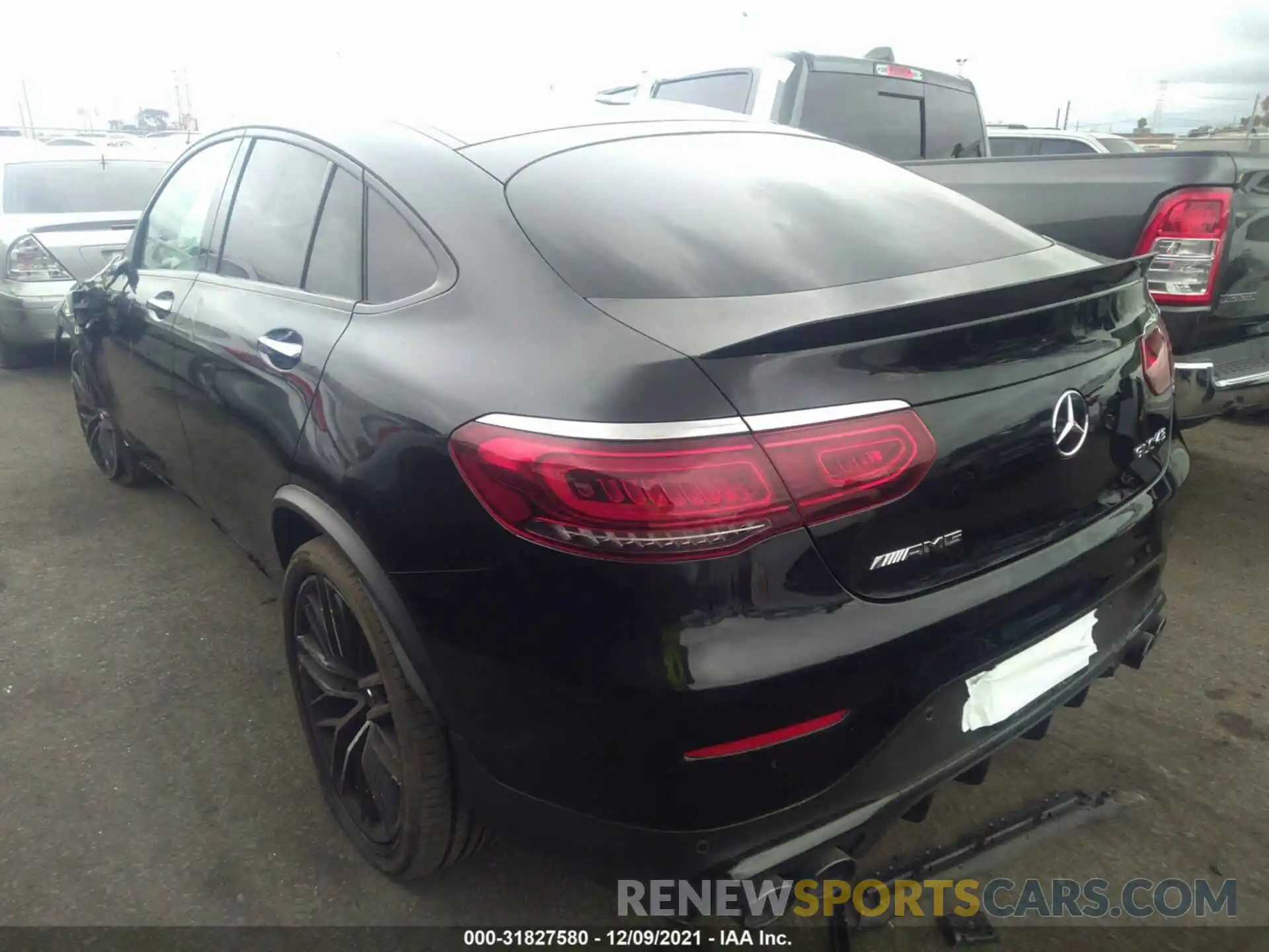 3 Фотография поврежденного автомобиля W1N0J6EB6MF970053 MERCEDES-BENZ GLC 2021