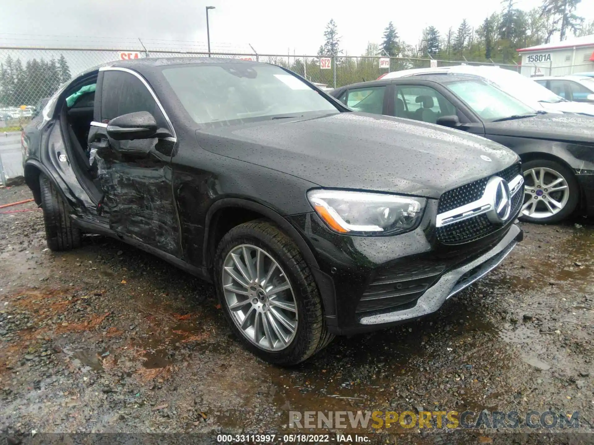 1 Photograph of a damaged car W1N0J8EB1MF925677 MERCEDES-BENZ GLC 2021