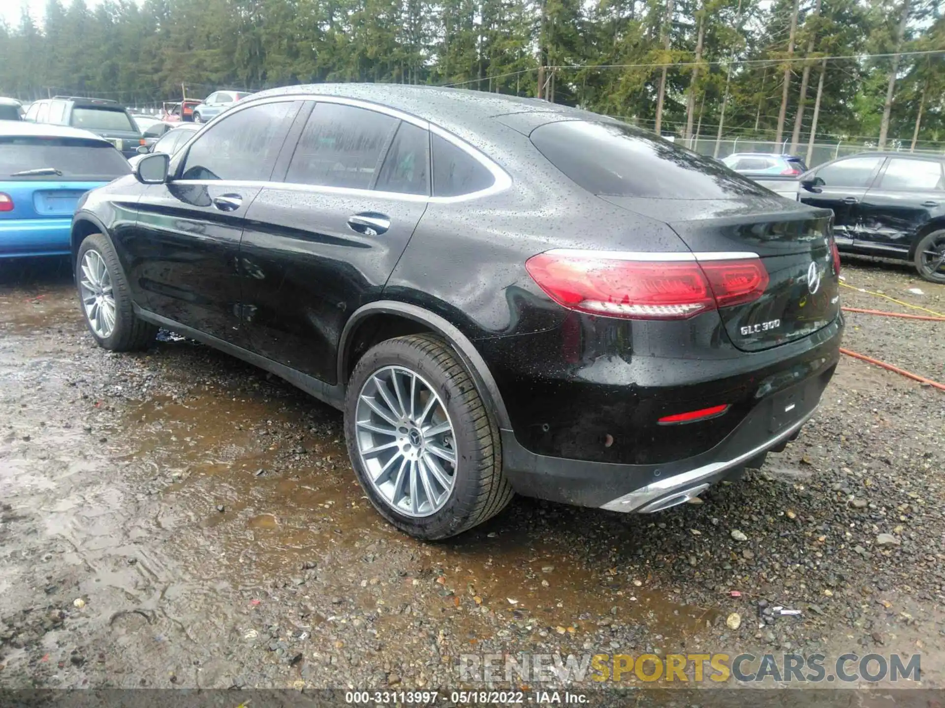 3 Фотография поврежденного автомобиля W1N0J8EB1MF925677 MERCEDES-BENZ GLC 2021