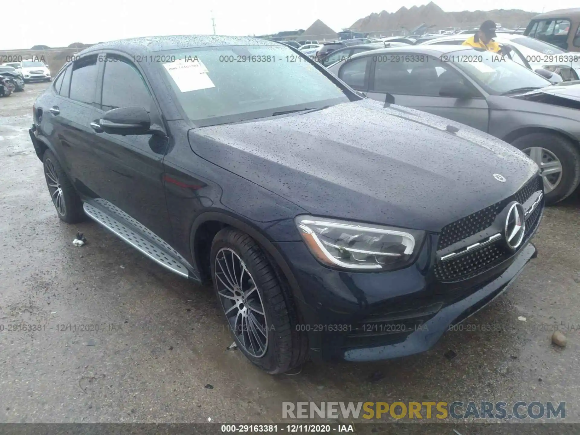 1 Photograph of a damaged car W1N0J8EB2MF887456 MERCEDES-BENZ GLC 2021