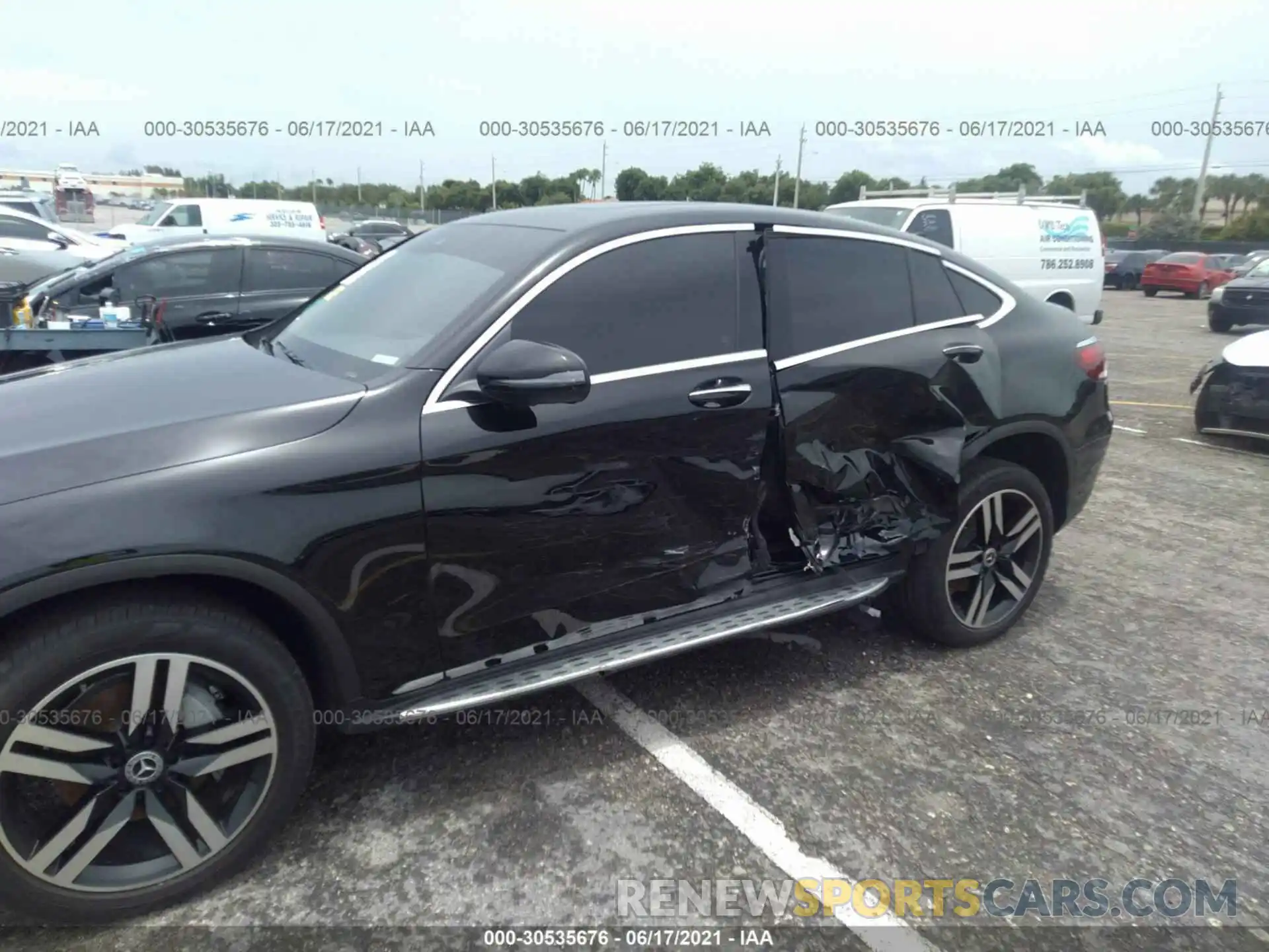 6 Photograph of a damaged car W1N0J8EB2MF905504 MERCEDES-BENZ GLC 2021