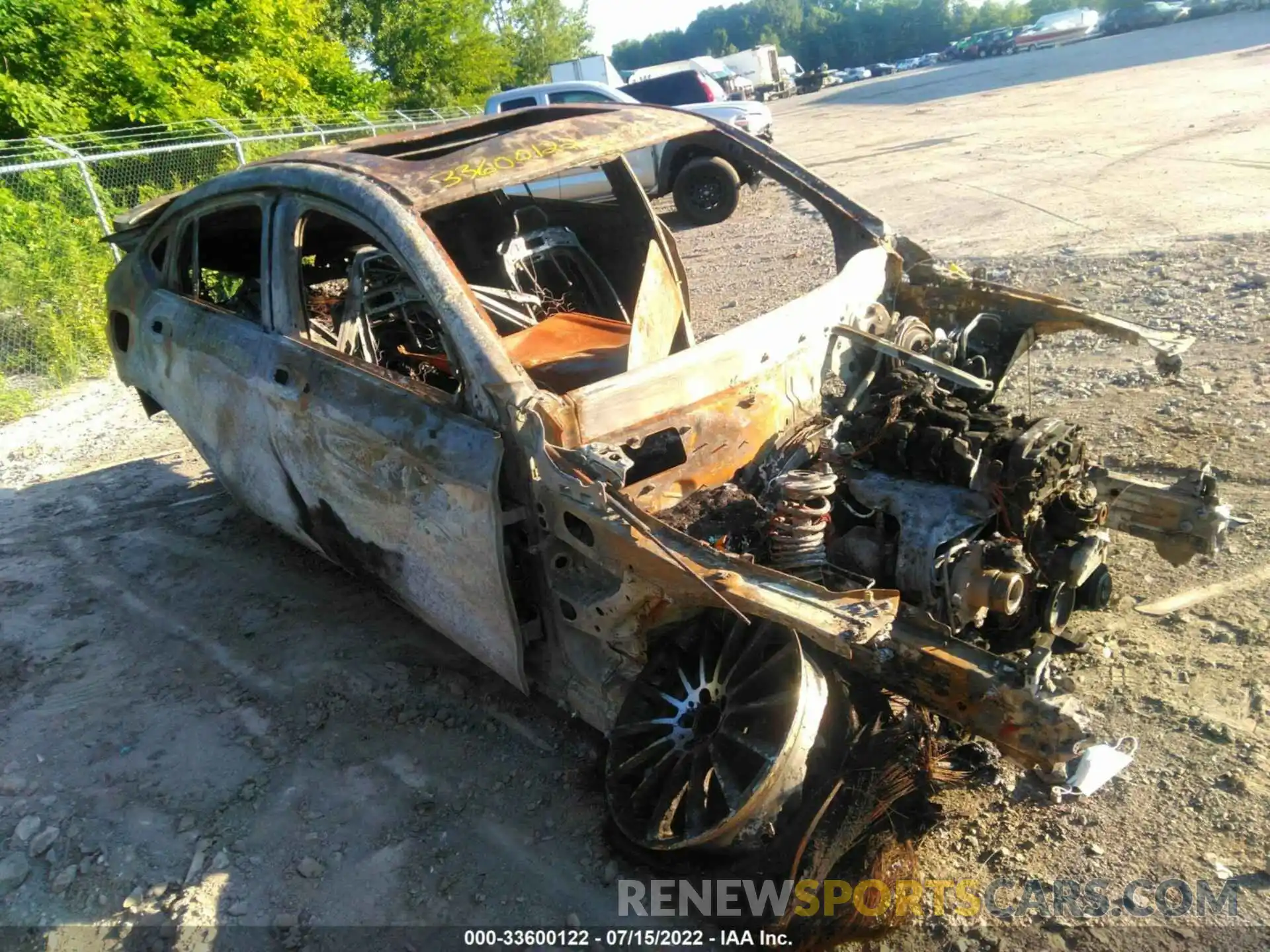 1 Photograph of a damaged car W1N0J8EB4MF913202 MERCEDES-BENZ GLC 2021