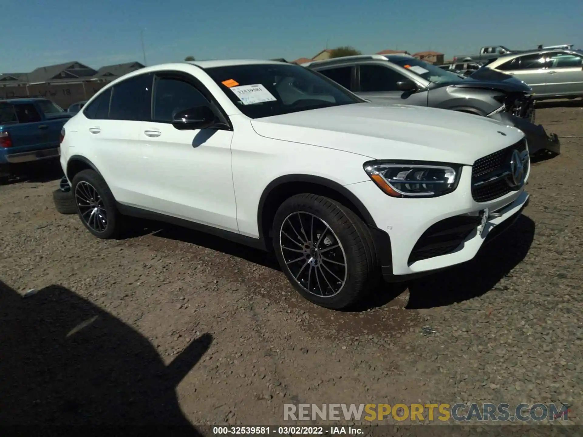 1 Фотография поврежденного автомобиля W1N0J8EB5MG009207 MERCEDES-BENZ GLC 2021