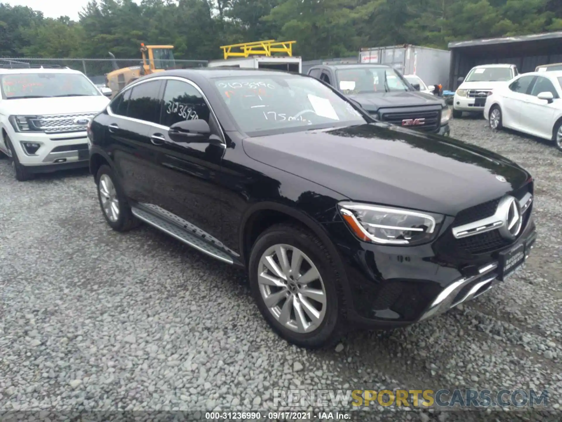 1 Фотография поврежденного автомобиля W1N0J8EB6MF986829 MERCEDES-BENZ GLC 2021