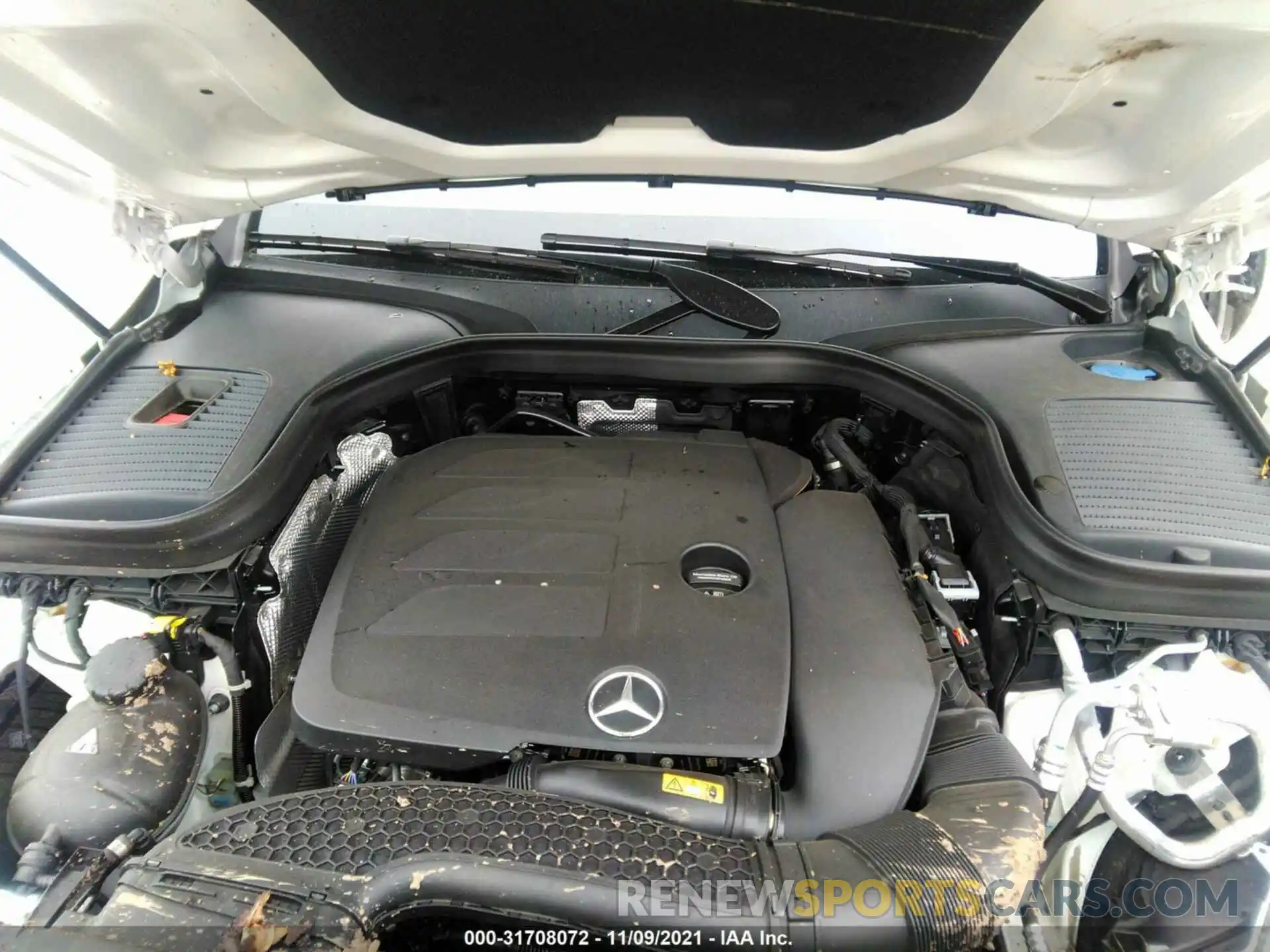 10 Photograph of a damaged car W1N0J8EB7MF874380 MERCEDES-BENZ GLC 2021