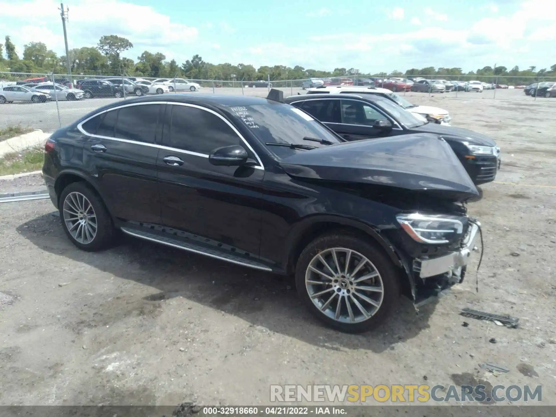 1 Photograph of a damaged car W1N0J8EB7MF880065 MERCEDES-BENZ GLC 2021