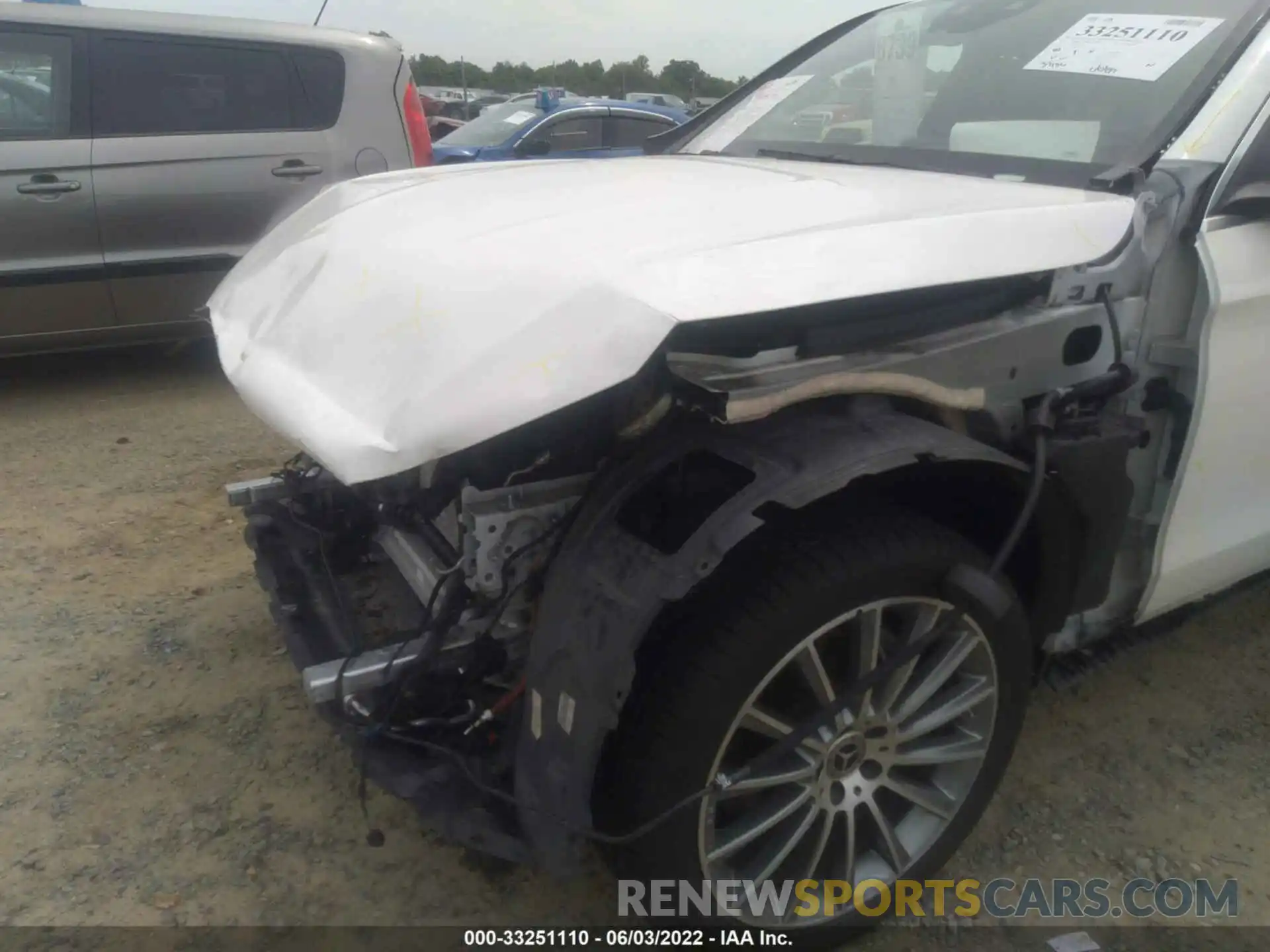 6 Photograph of a damaged car W1N0J8EB7MF892622 MERCEDES-BENZ GLC 2021