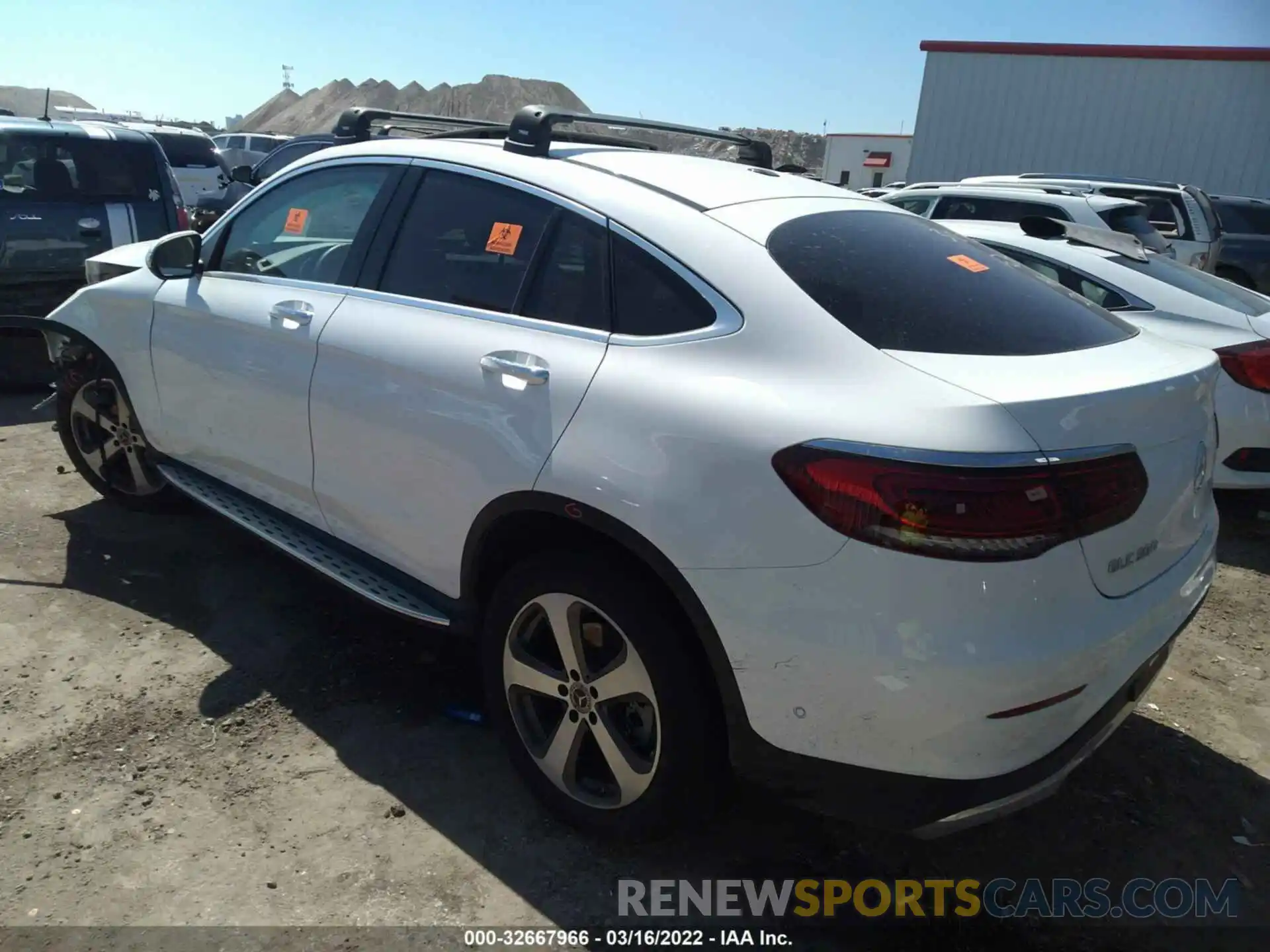 3 Photograph of a damaged car W1N0J8EB7MF913419 MERCEDES-BENZ GLC 2021