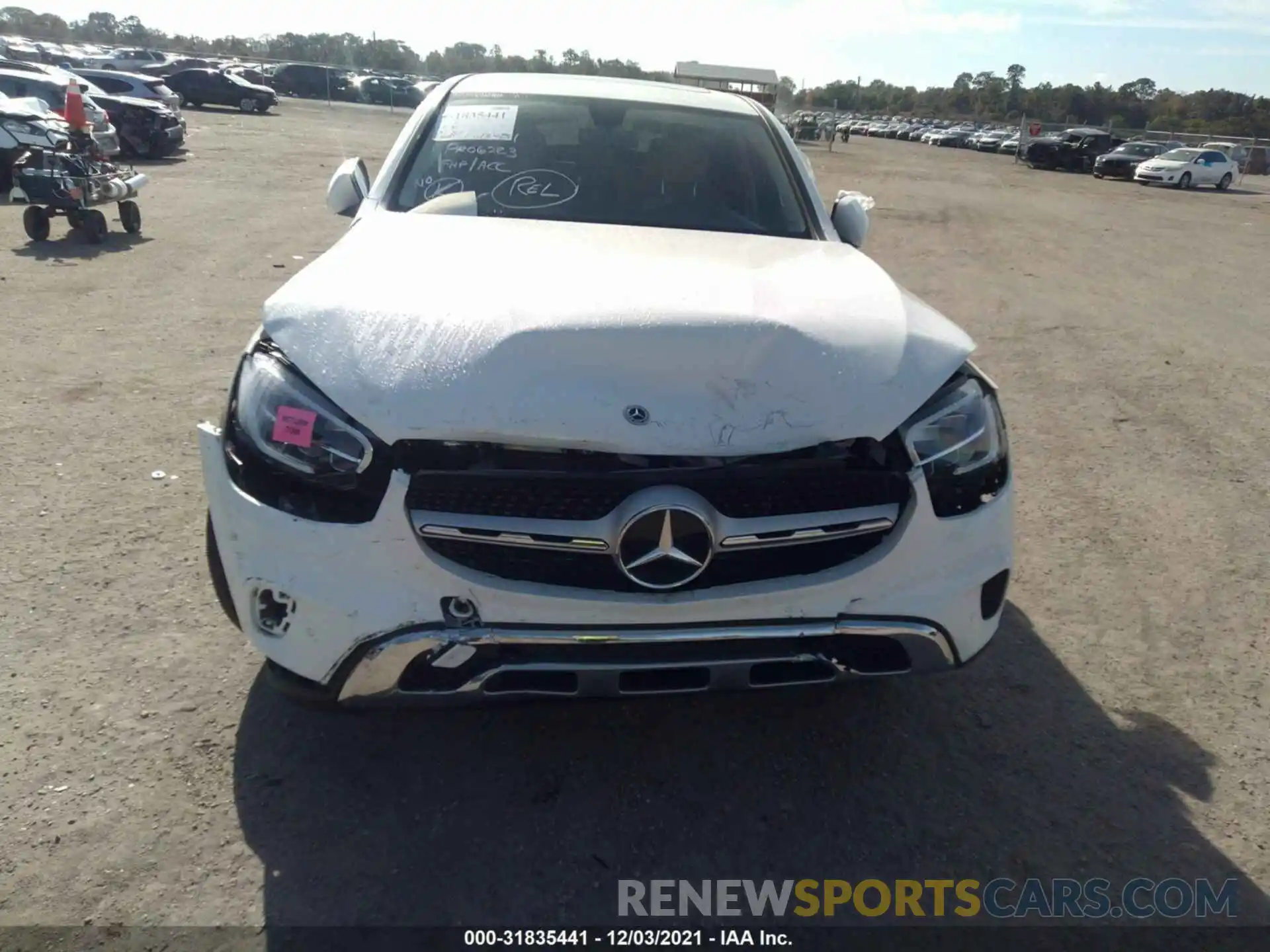 6 Photograph of a damaged car W1N0J8EB7MF939678 MERCEDES-BENZ GLC 2021