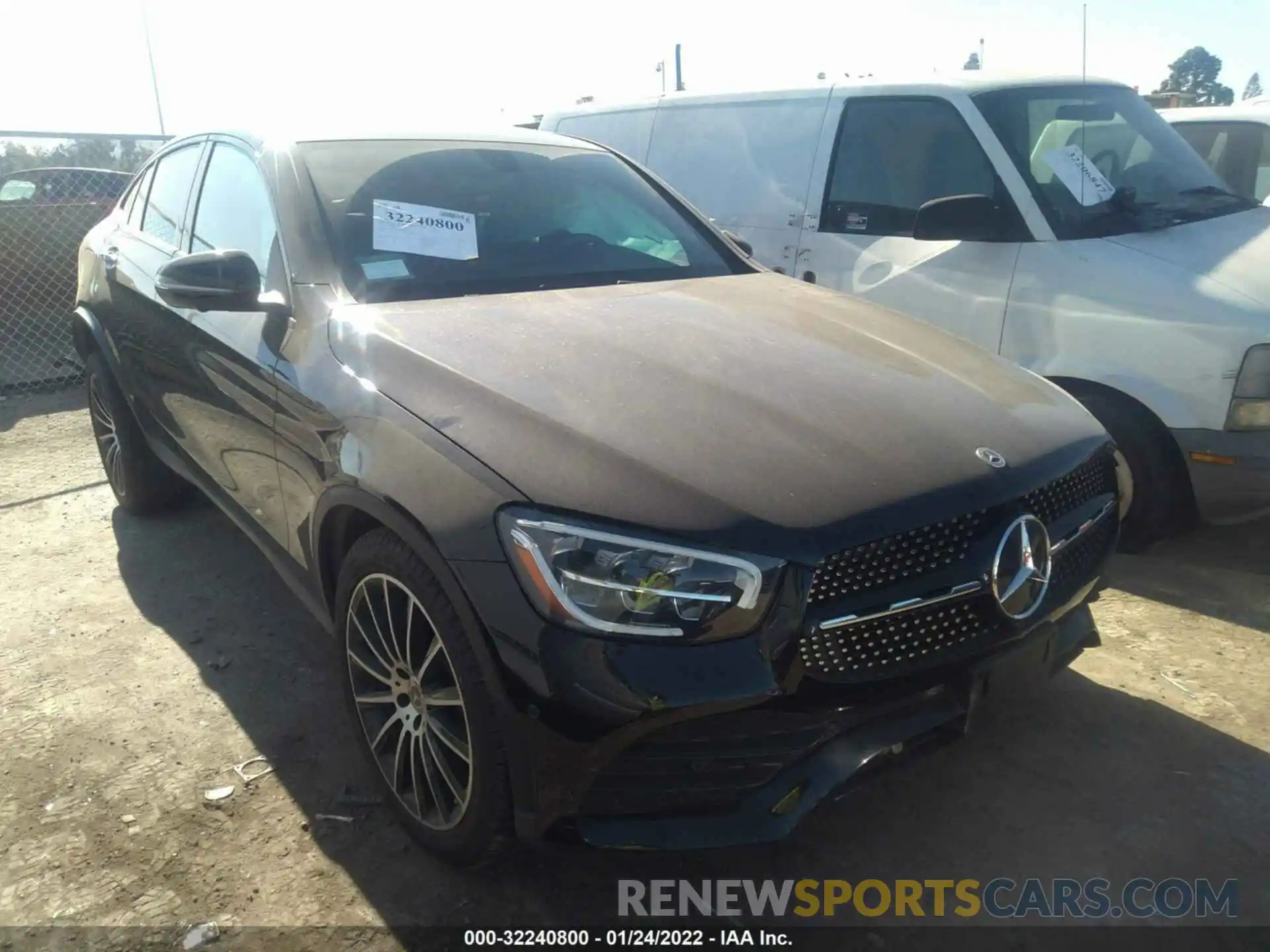 1 Photograph of a damaged car W1N0J8EB8MF890412 MERCEDES-BENZ GLC 2021