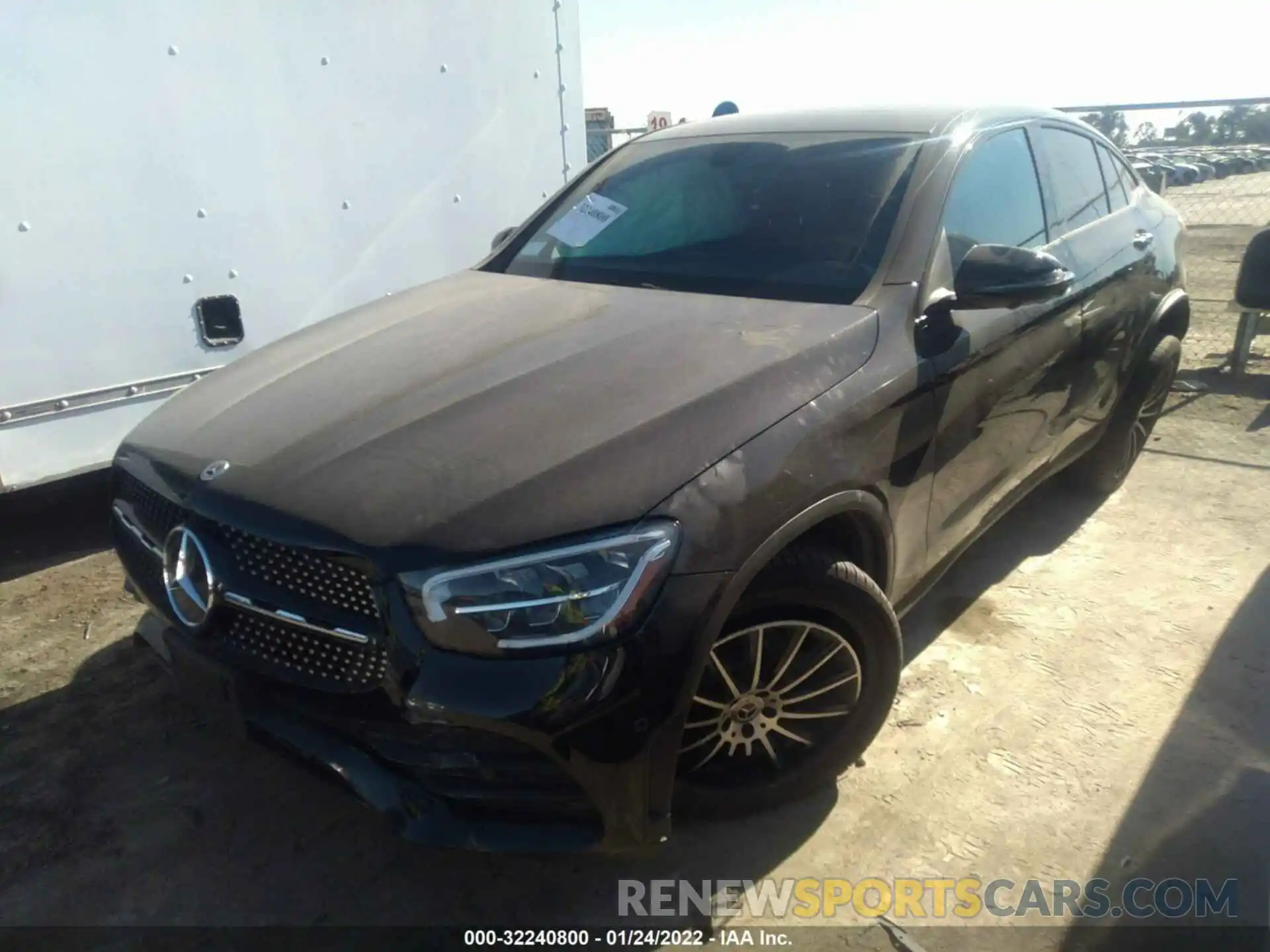 2 Photograph of a damaged car W1N0J8EB8MF890412 MERCEDES-BENZ GLC 2021