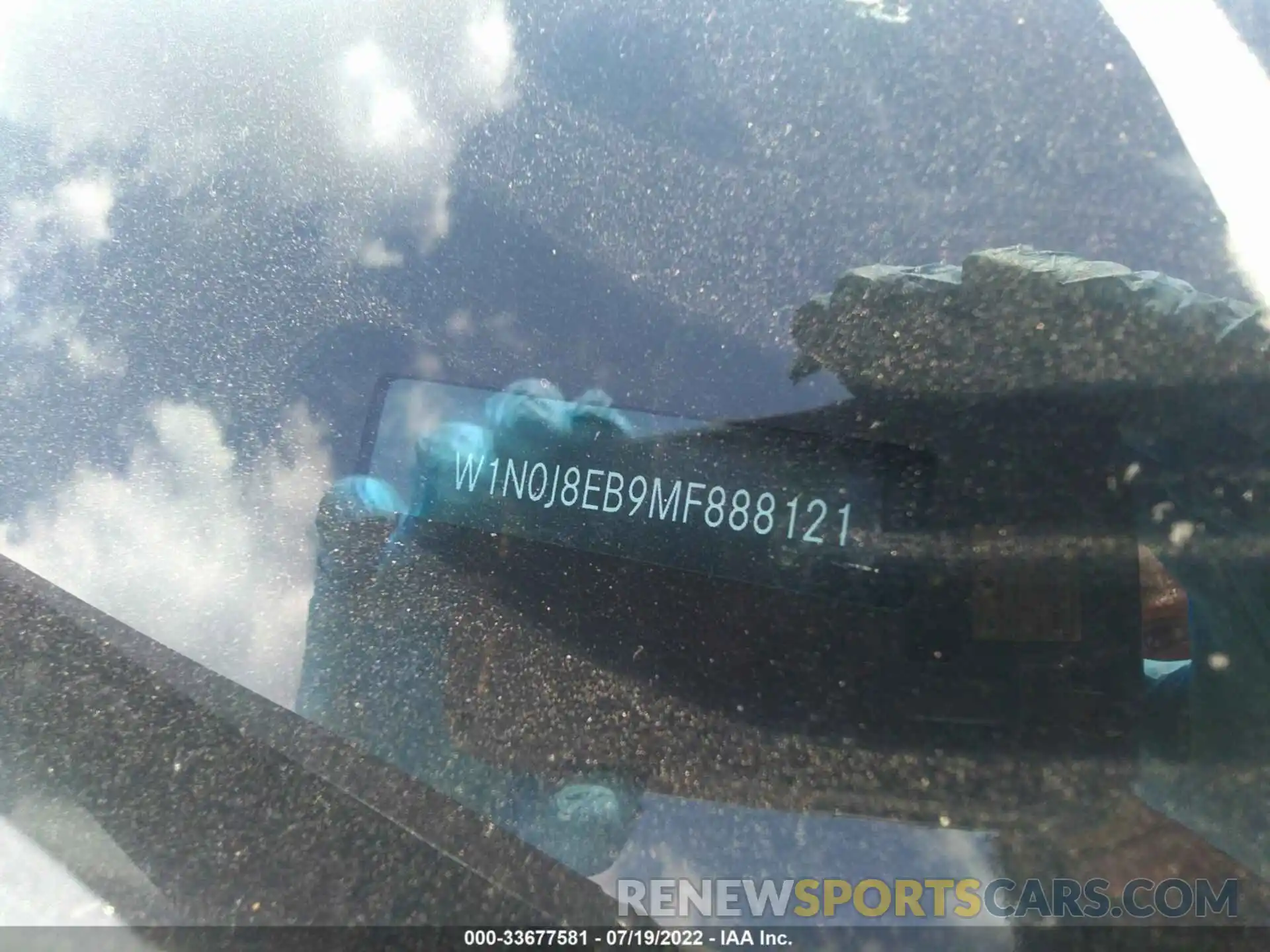 8 Photograph of a damaged car W1N0J8EB9MF888121 MERCEDES-BENZ GLC 2021