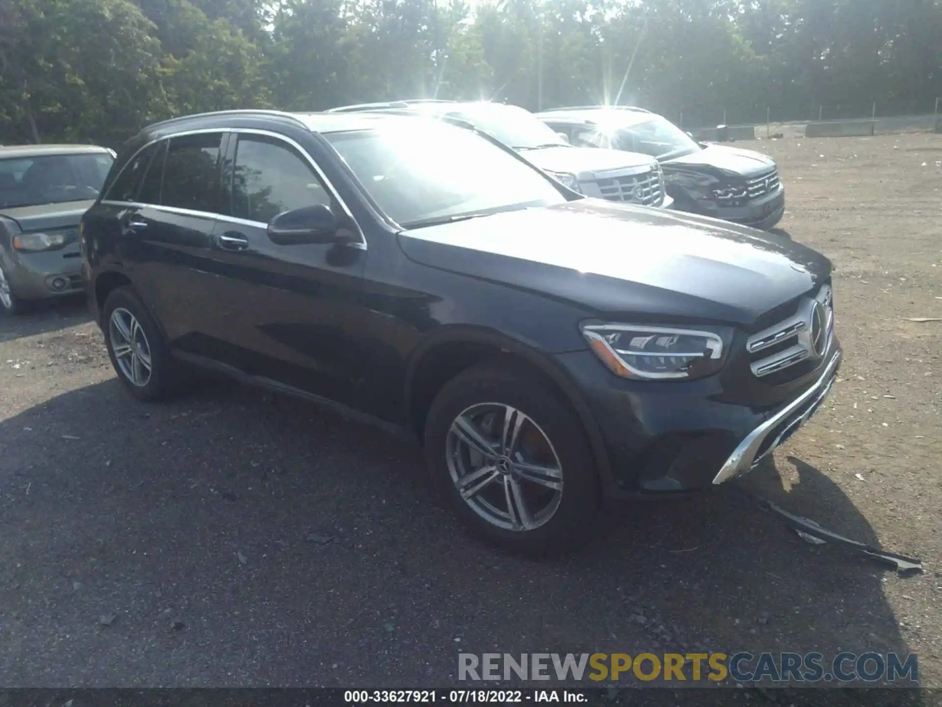 1 Photograph of a damaged car W1N0G8EB2NG034937 MERCEDES-BENZ GLC 2022