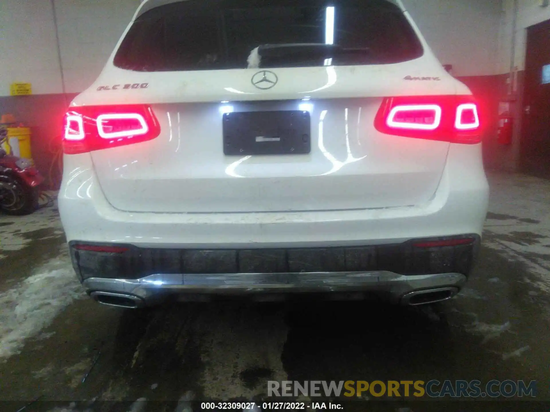 8 Фотография поврежденного автомобиля W1N0G8EB7NV339068 MERCEDES-BENZ GLC 2022