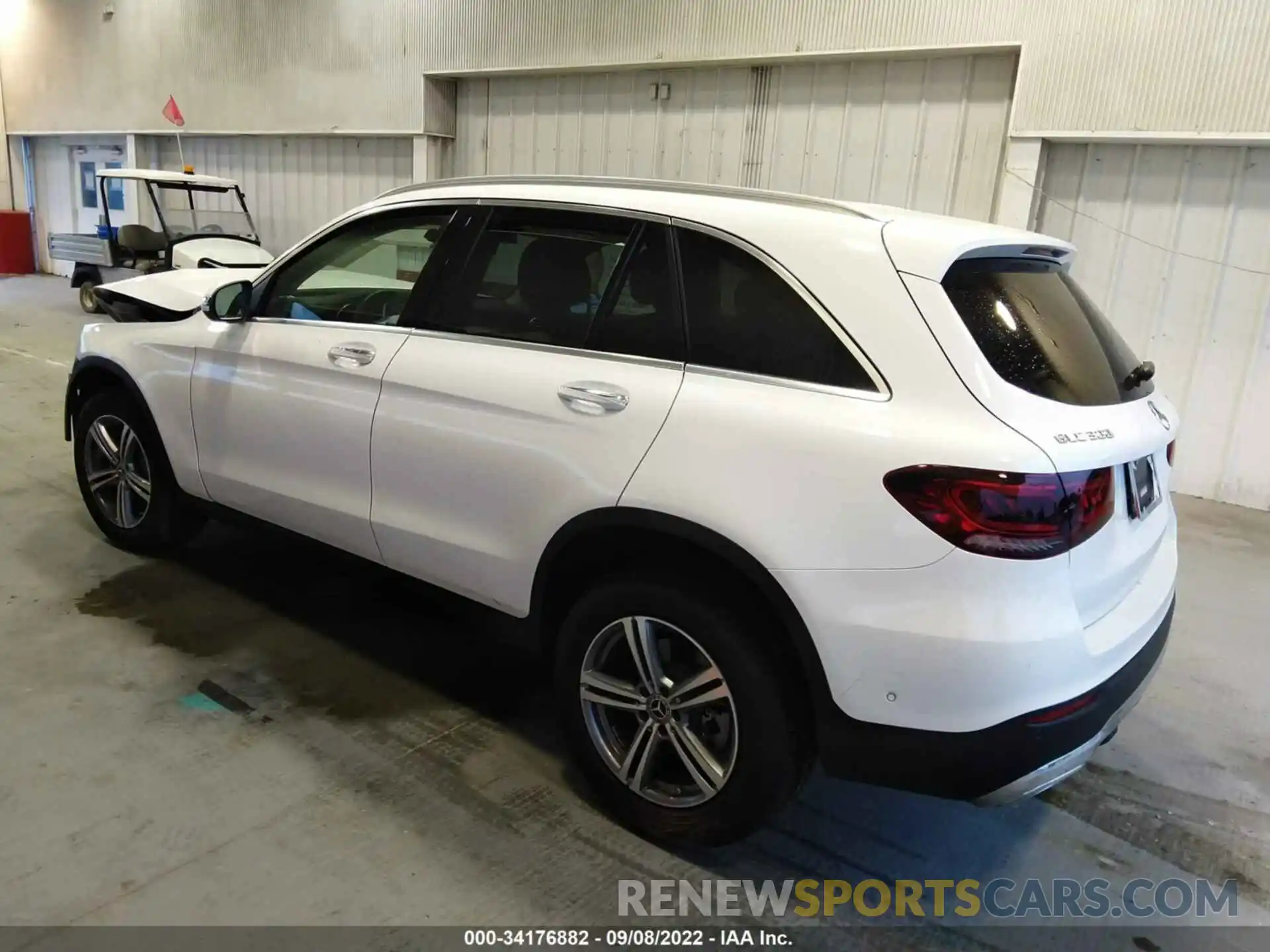 3 Photograph of a damaged car W1N0G8EB7NV383409 MERCEDES-BENZ GLC 2022