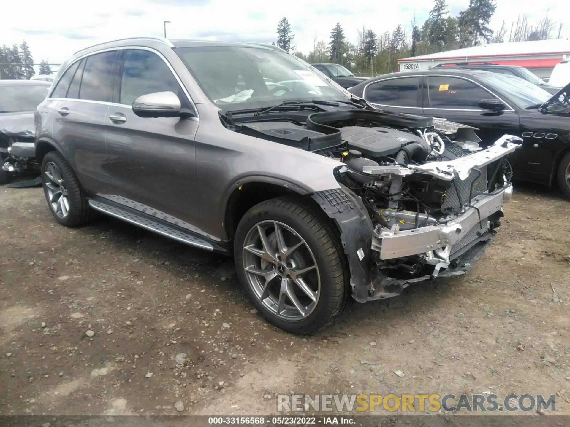 1 Photograph of a damaged car W1N0G8EB9NG018220 MERCEDES-BENZ GLC 2022