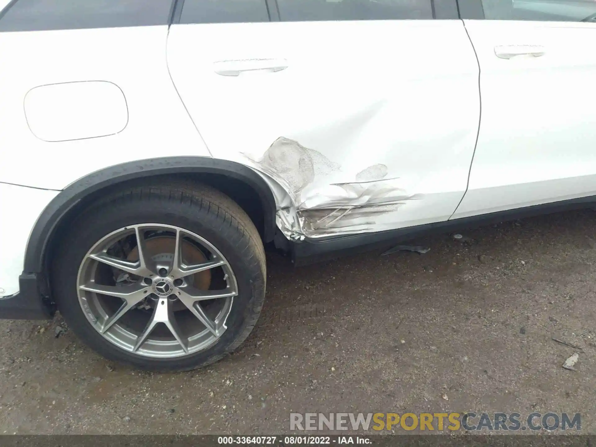 6 Photograph of a damaged car W1N0G8EB9NV349990 MERCEDES-BENZ GLC 2022