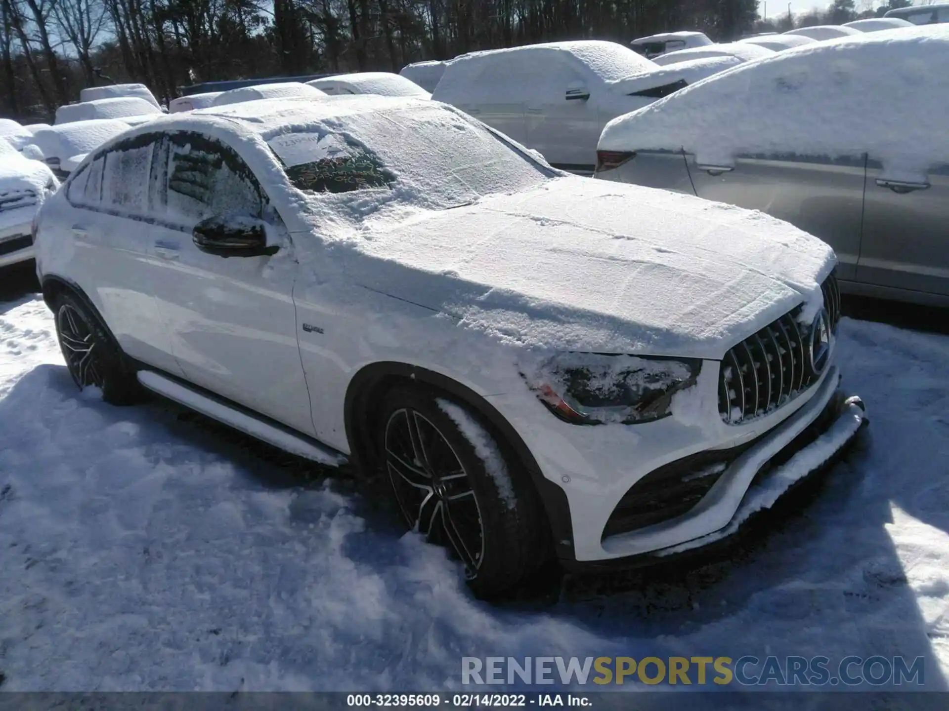 1 Photograph of a damaged car W1N0J6EB1NG027337 MERCEDES-BENZ GLC 2022