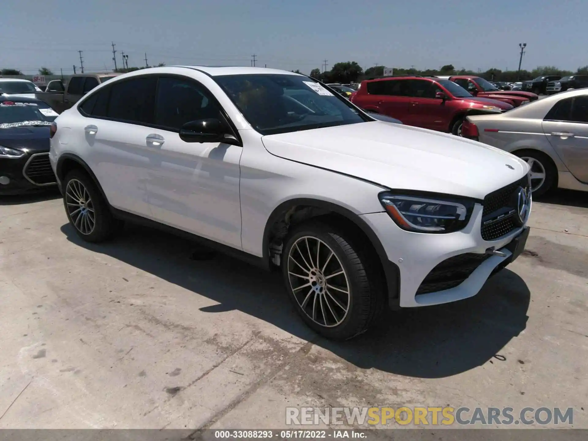 1 Photograph of a damaged car W1N0J8EB4NG016277 MERCEDES-BENZ GLC 2022