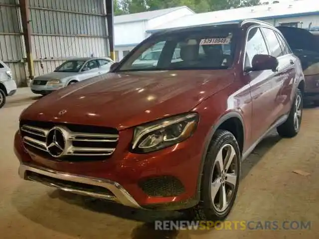 2 Photograph of a damaged car WDC0G4JB0KF571680 MERCEDES-BENZ GLC 300 2019