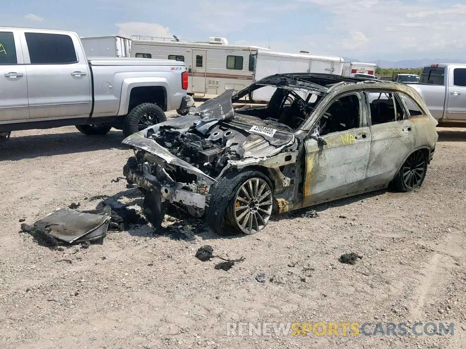 2 Photograph of a damaged car WDC0G4JB0KV178316 MERCEDES-BENZ GLC 300 2019