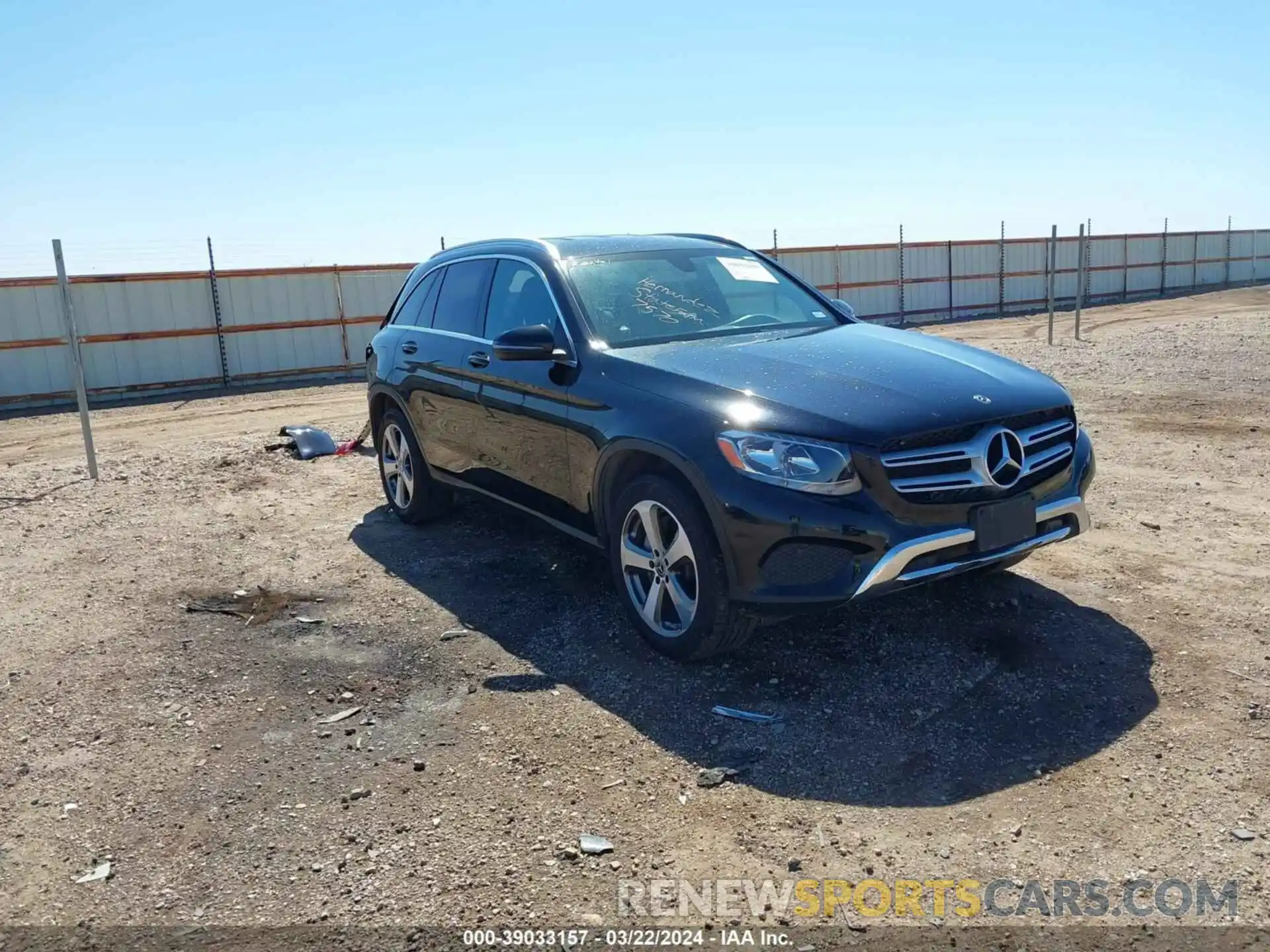 1 Photograph of a damaged car WDC0G4JB1KV149665 MERCEDES-BENZ GLC 300 2019